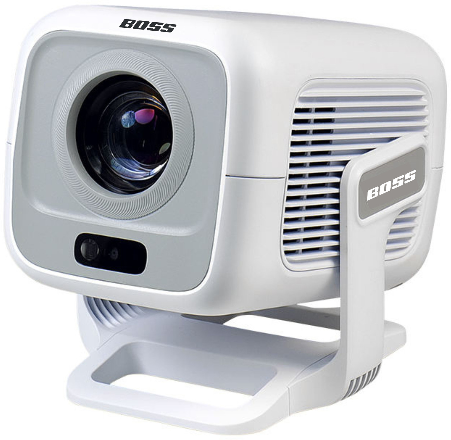 Image of BORSSO BS50 AIR(GTV)Certified Android 14(2gb /32gb)Projector 4K Ultra HD Fully Automatic (2400 lm / Wireless / Remote Controller) Portable Projector (Closed Engine 4K HDR10 Ultra Bright 2400AN HDMI ARC Dolby Audi BT 5.2 Dual Wi-Fi)