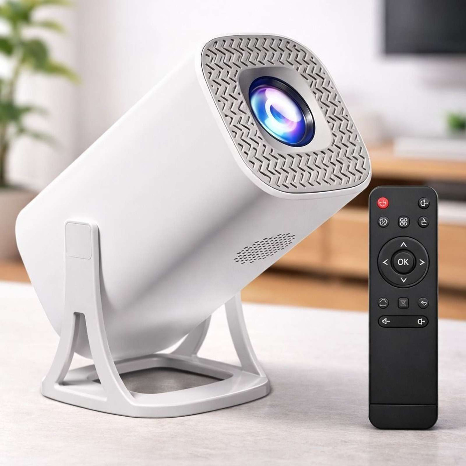 Image of LGMX HY300 (8000 lm) Portable Projector (White)