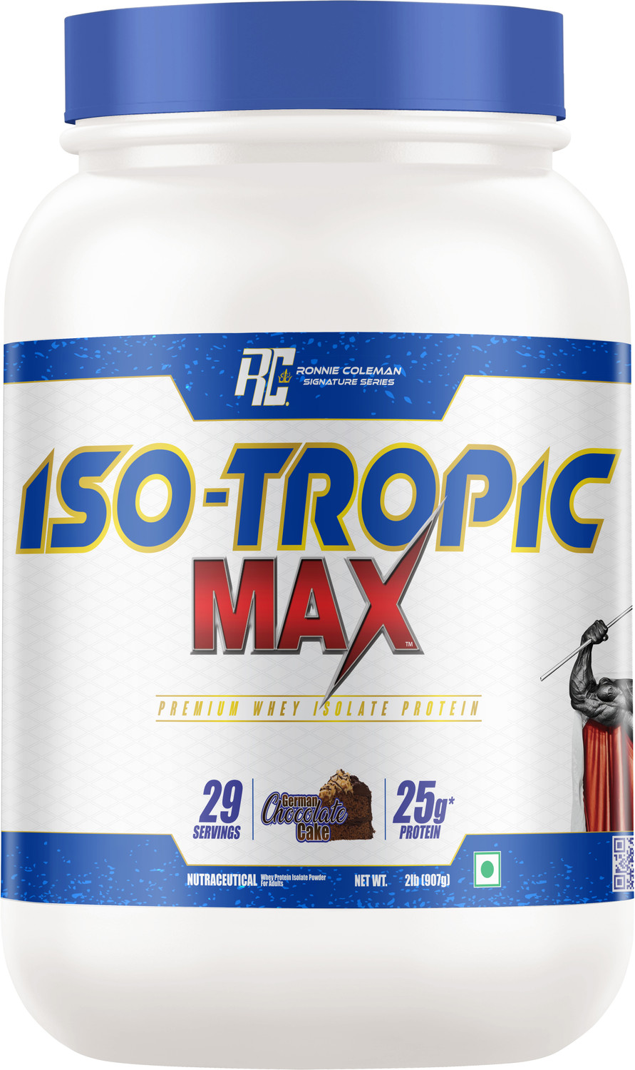 Image of Nutrifit Isopure Whey Protein Isolate Powder with less than 1.5gm of Carbs Whey Protein (2000 g, Vanilla)