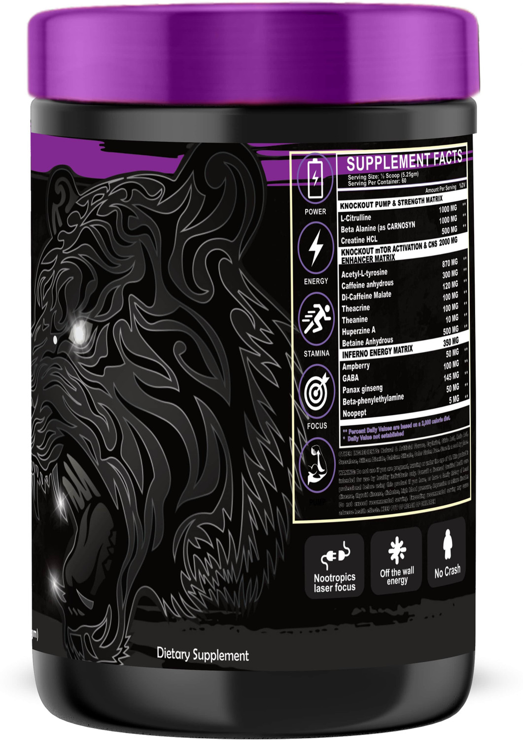 Image of Promaniax Blood Lock Xtreme | Elite | Boosts Energy, Strength & Performance | 60 Servings Pre Workout (390 g, Lemonade)