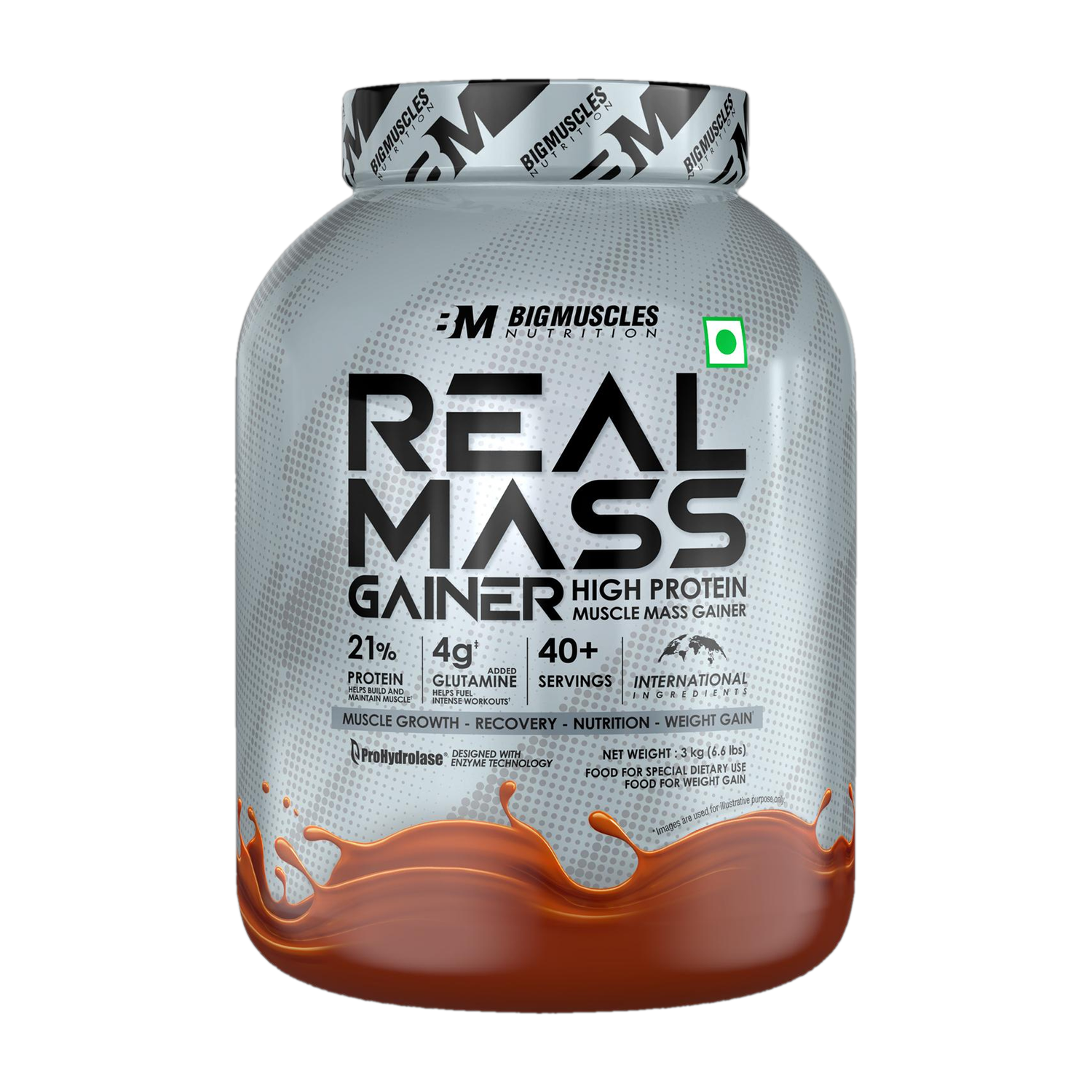BIGMUSCLES Real Weight Gainers 3 kg - Image 6