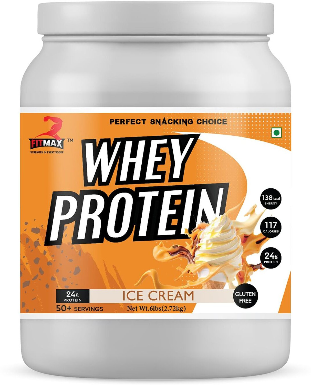 Image of One Science Nutrition 100% Premium Whey Protein 907GM (Cookies & Cream) Whey Protein (907 g, Cookies & Cream)
