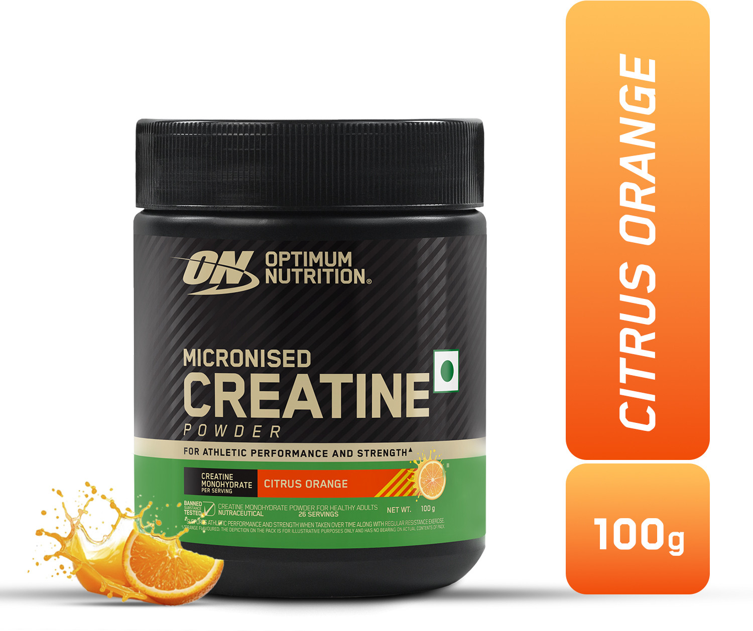 Image of MyFitFuel MFF Creatine Monohydrate 200 Mesh Creatine (100 g, Unflavored)