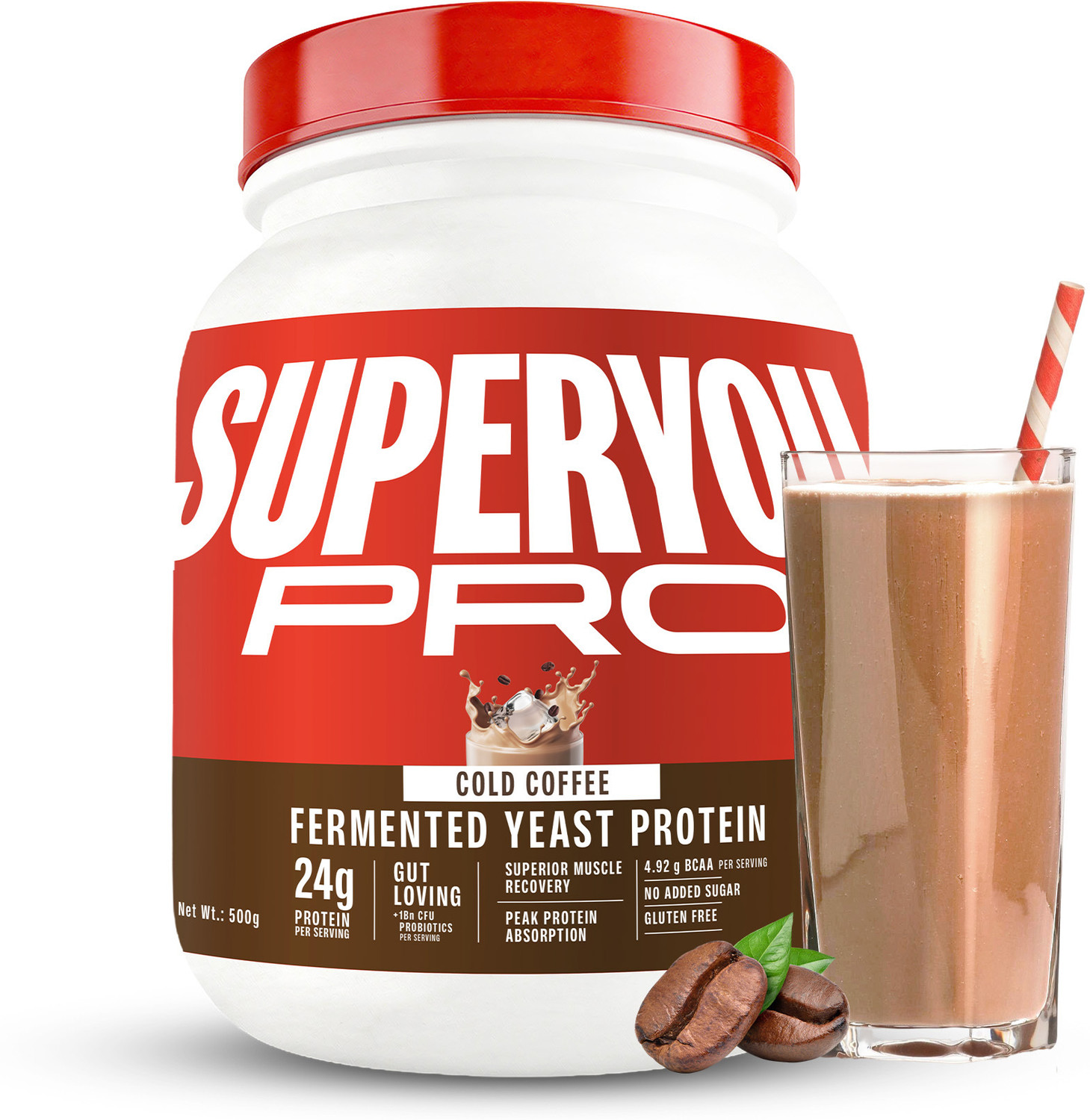 Image of SUPERYOU 10g Protein, 3g Fiber, No Added Sugar|Yeast Fermented Protein|Energy Bars Protein Bars (800 g, Chocolate (Pack of 10) & Choco Peanut Butter (Pack of 10)
