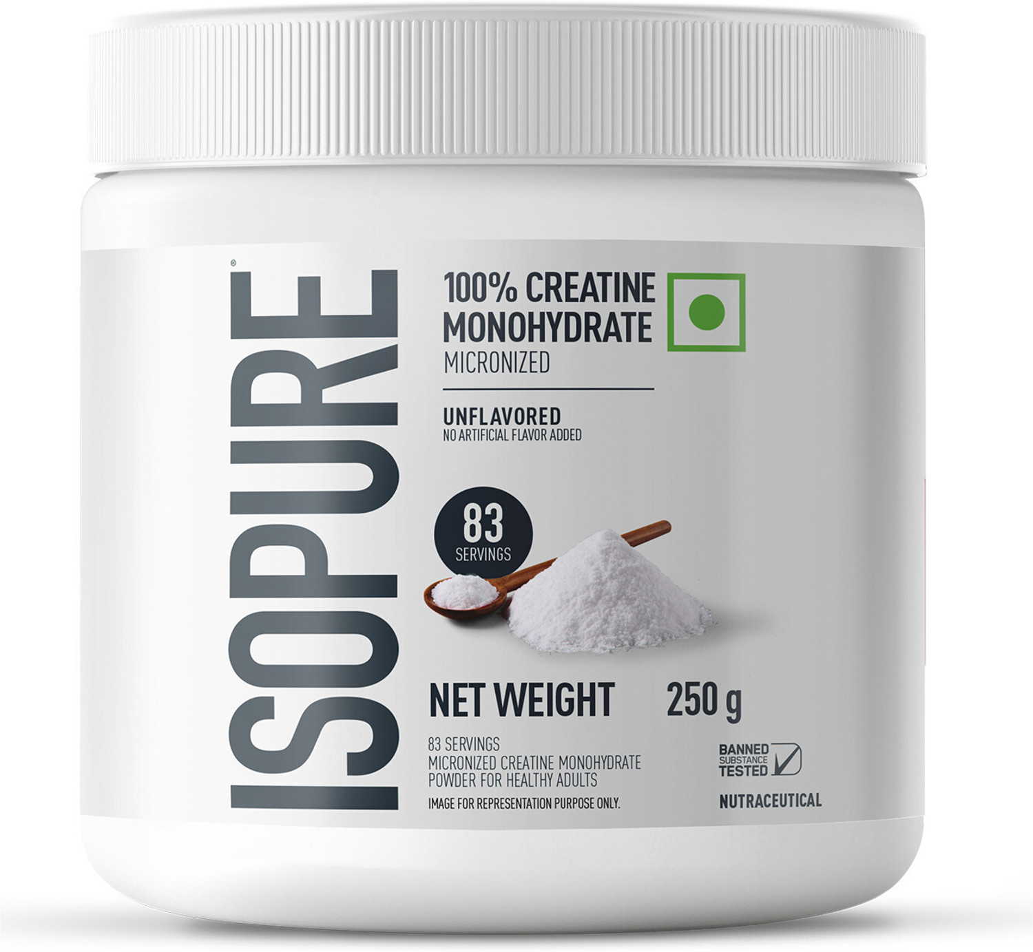 Image of BeastLife Creatine Monohydrate | 166 Servings | Micronised Creatine| NABL Lab Tested Creatine (500 g, Shikanji)