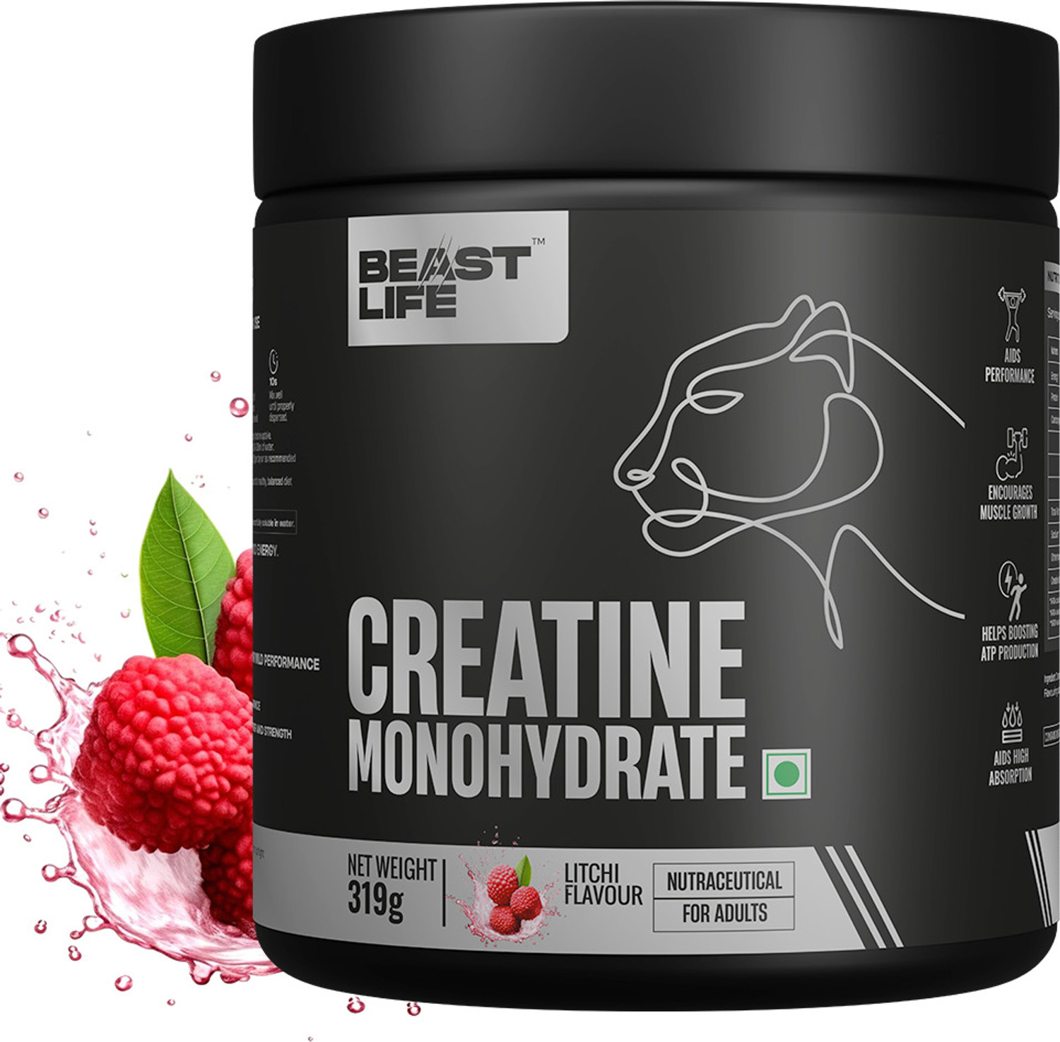BeastLife Creatine Monohydrate 86 Servings - Image 6