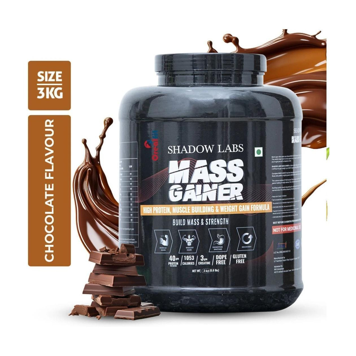 OREALFIT Shadow Labs Mass Gainer - Image 1