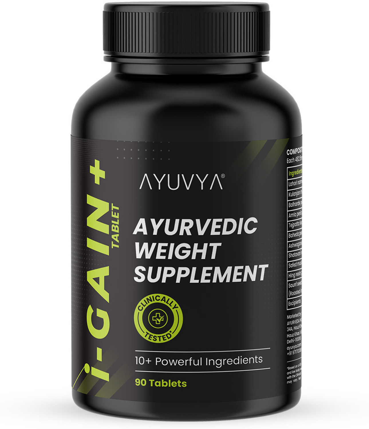 Ayuvya i-GAIN+, Clinically Proven, Helps Improve Digestion - Image 1