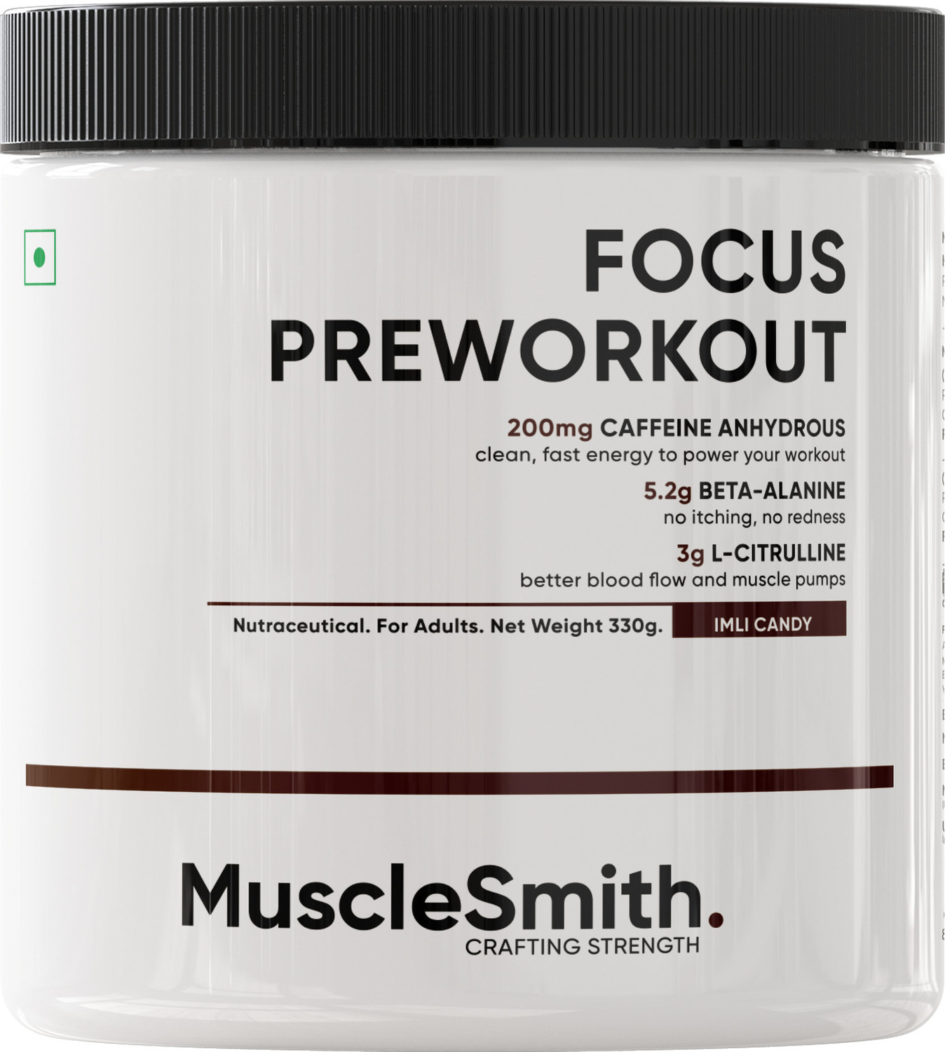 Image of MyFitFuel Pre-Workout 6000 Caffeine Free (5.35g Aminos+8 More Energy, Focus) 200gLimeLemon BCAA (200 g, Lime & Lemon)