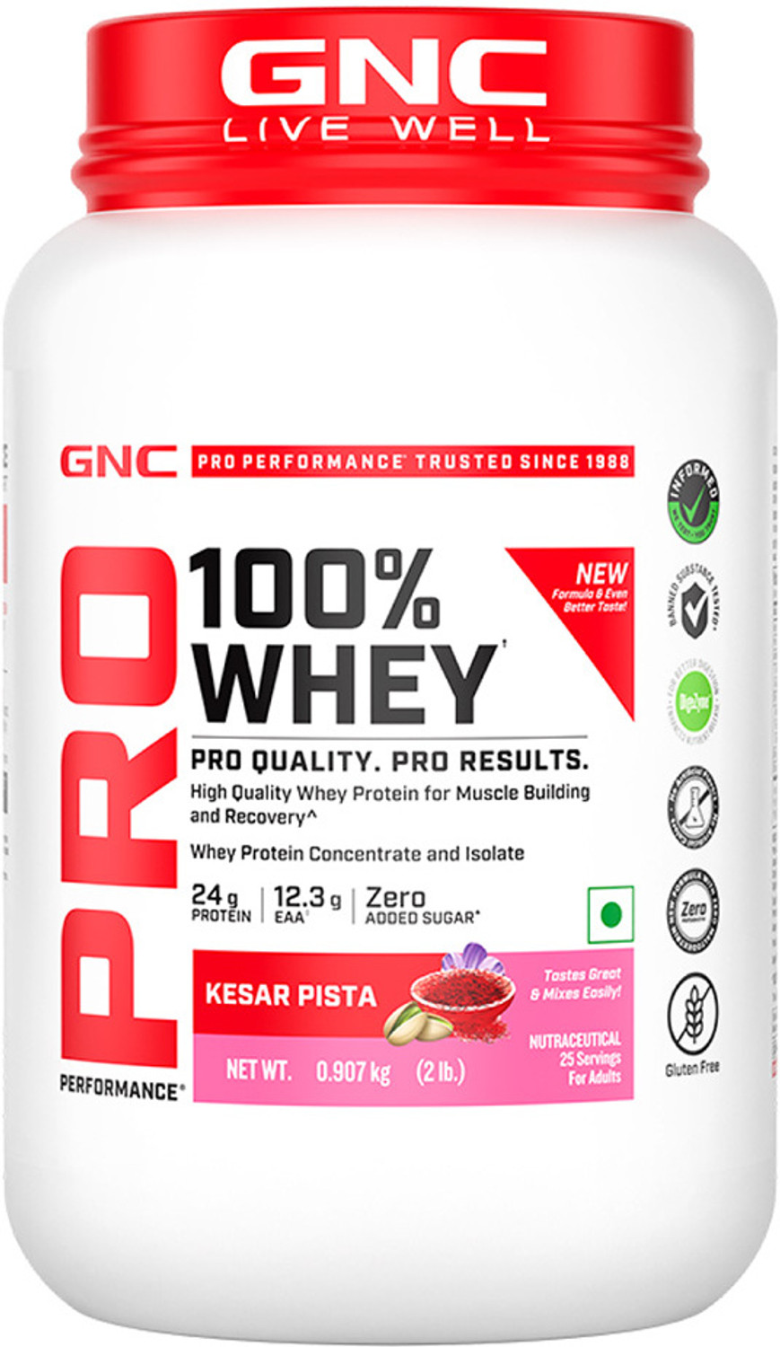 Image of GNC AMP Gold Series Ultra Rush | 450 gm (Fruit Punch) Pre Workout (450 g, Fruit Punch)
