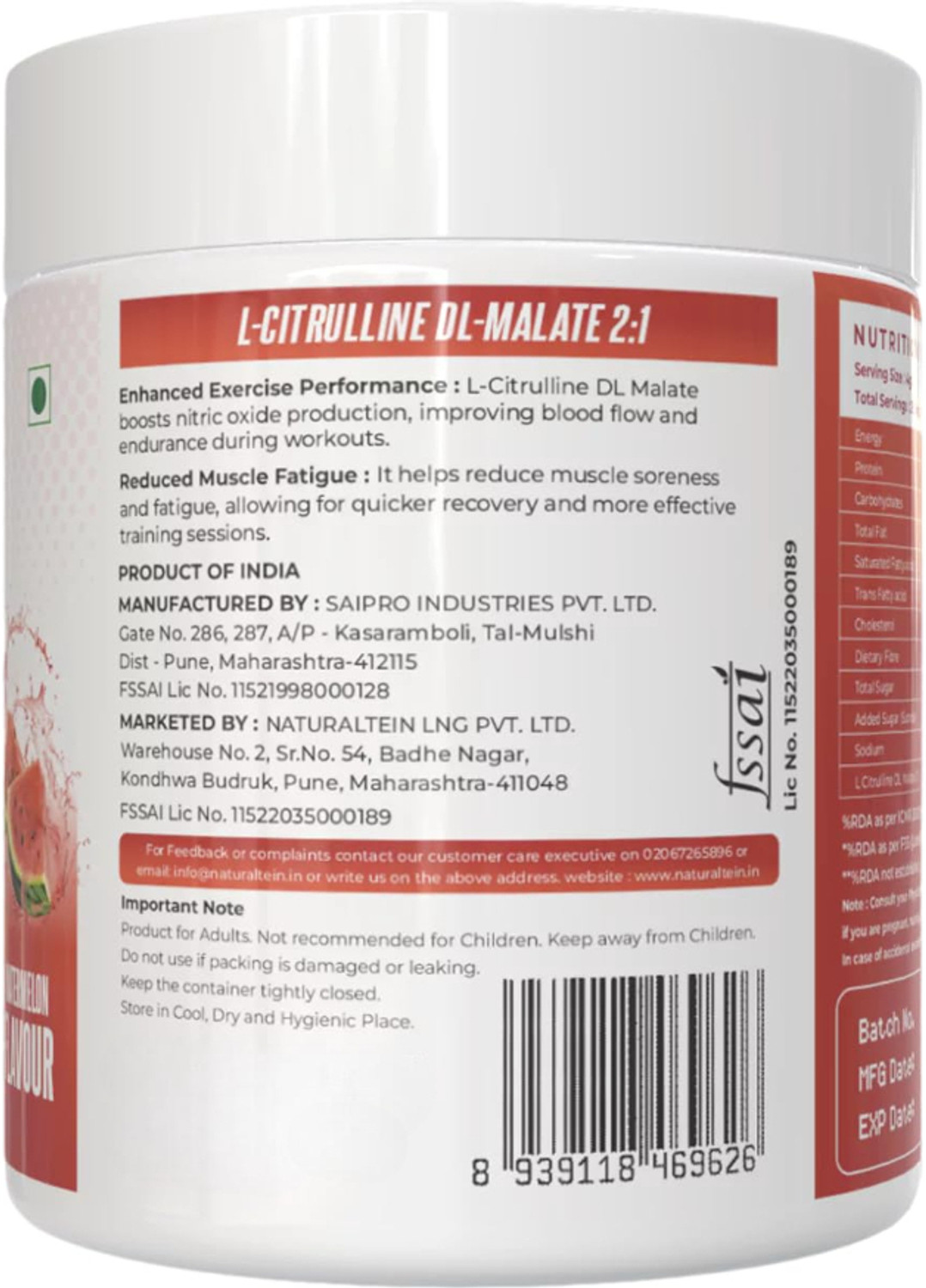 Image of NATURALTEIN Plant Protein - 22g Protein with BC30 Probiotic, No Sugar Plant-Based Protein (1 kg, Chocolate)