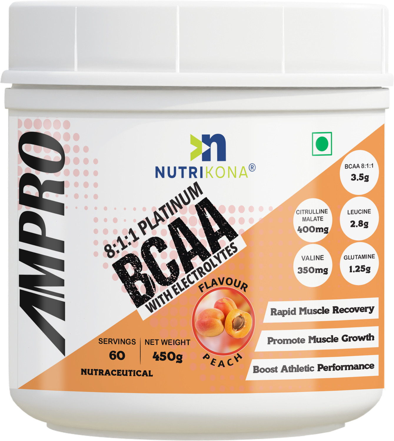 Image of GNC Ind Essential Amino Complete Watermelon Powder 450gm EAA (Essential Amino Acids) (450 g, Watermelon)