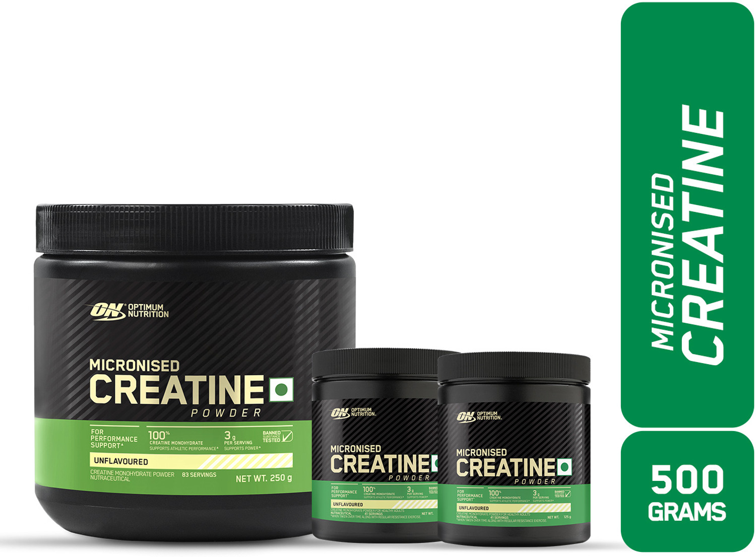 Optimum Nutrition Micronised Creatine Powder 250g - Image 1