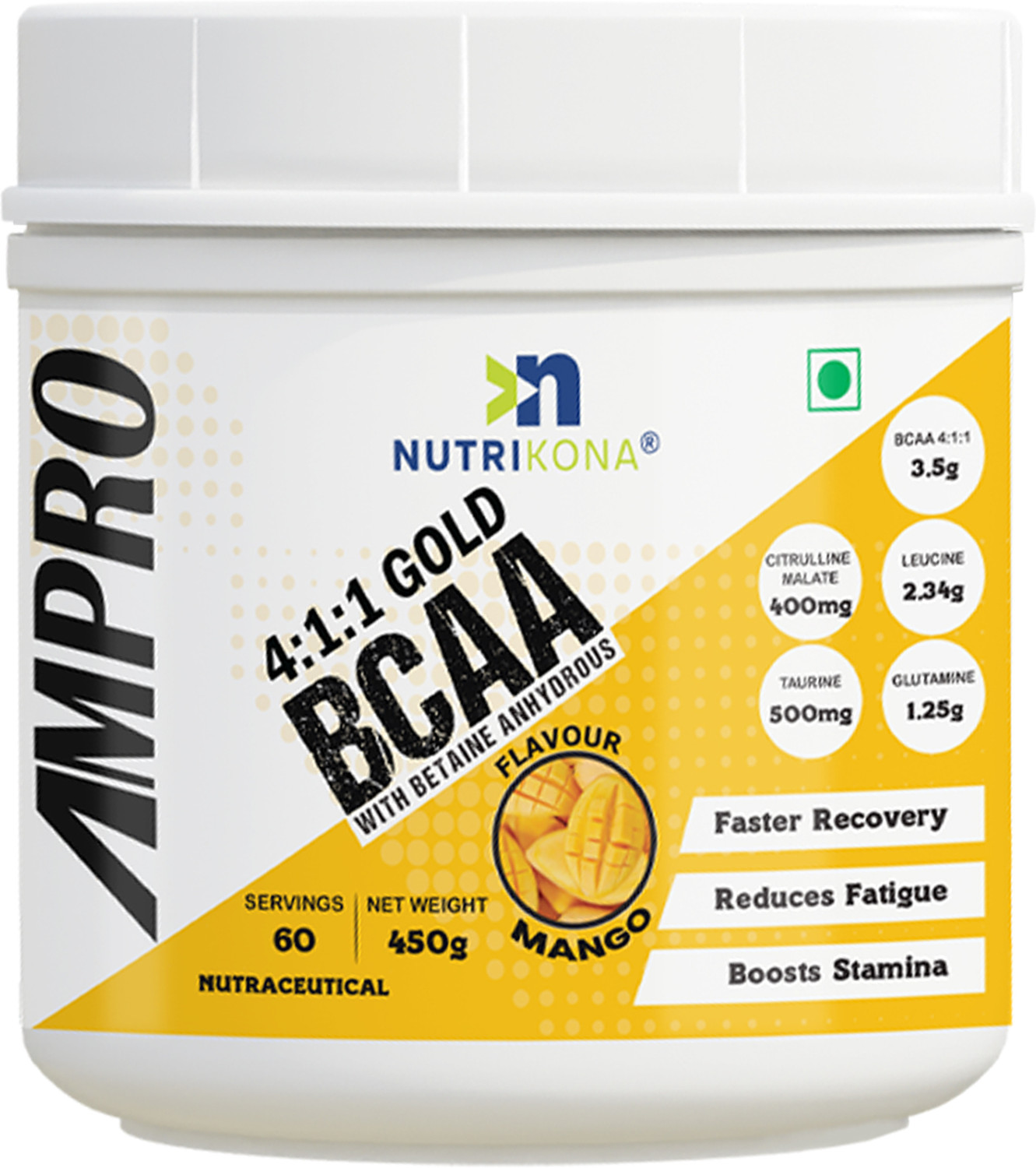 Image of GNC Ind Essential Amino Complete Watermelon Powder 450gm EAA (Essential Amino Acids) (450 g, Watermelon)