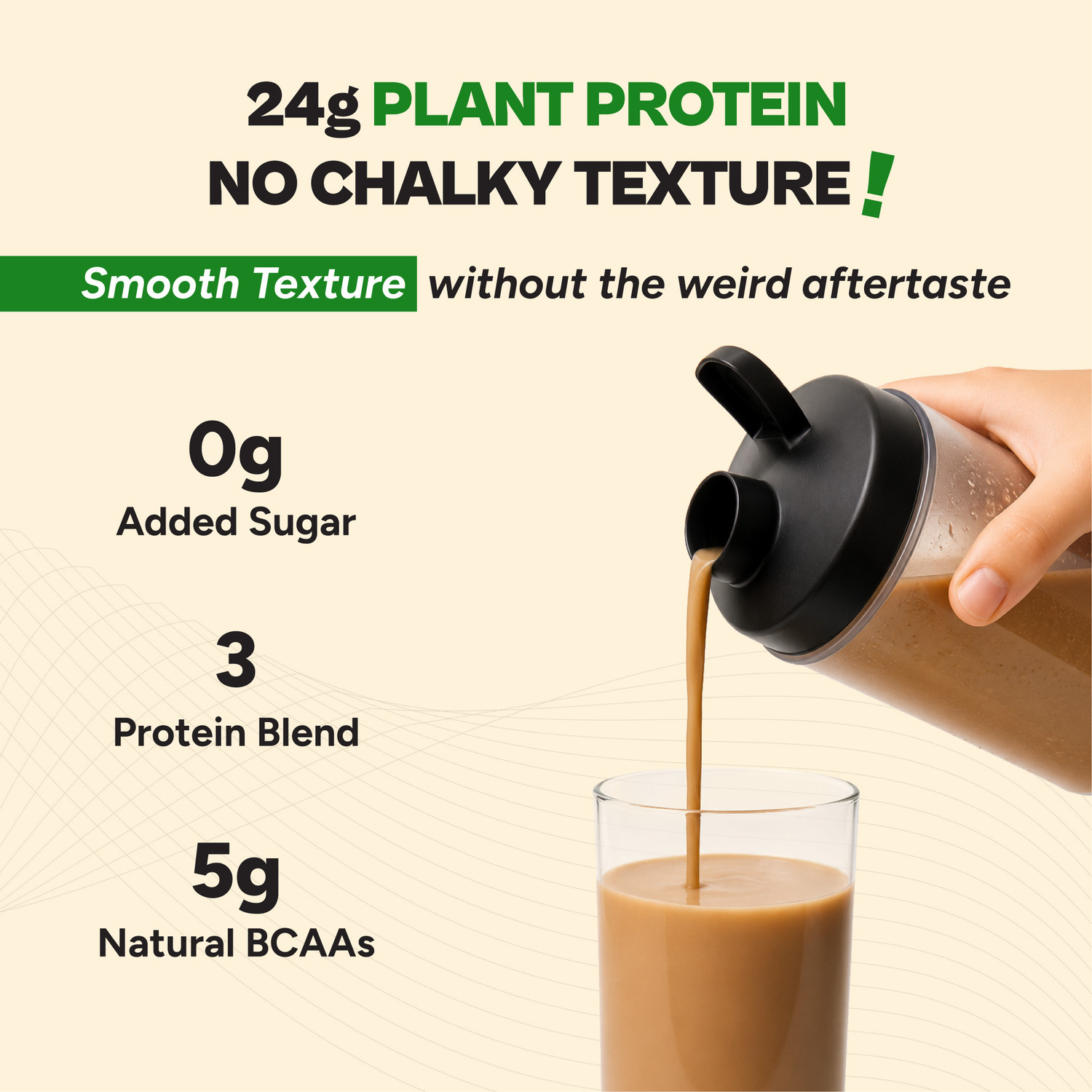 Image of TATA 1mg Ultra Clean Protein Powder - 24g Smooth & Creamy Vegan Protein- 28 sachets Plant-Based Protein (1 kg, Coffee)