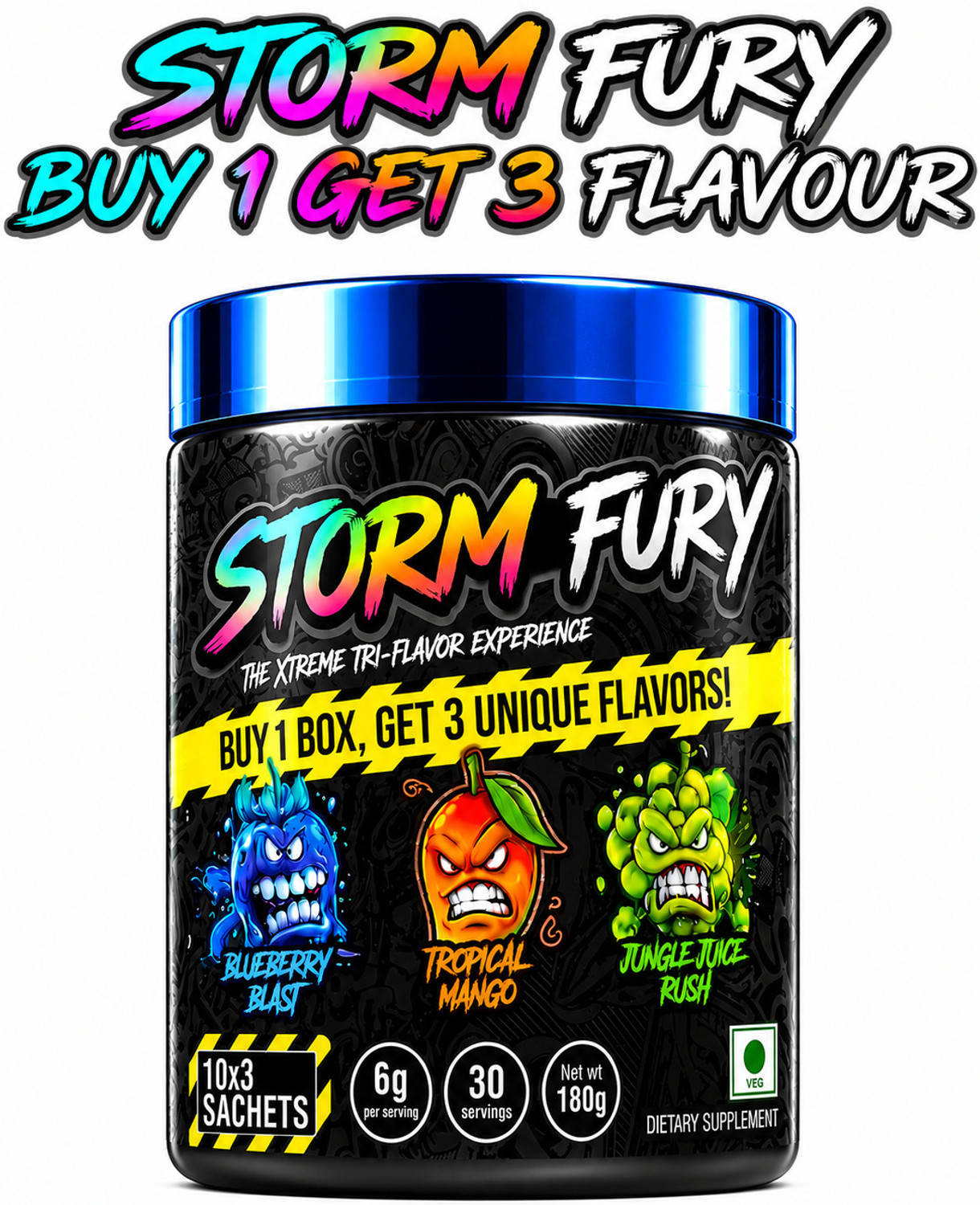 Image of Muscle Weapon Sychotic Preworkout 30 servings| Energy | Focus | Pump Pre Workout (180 g, Tangy Cola)