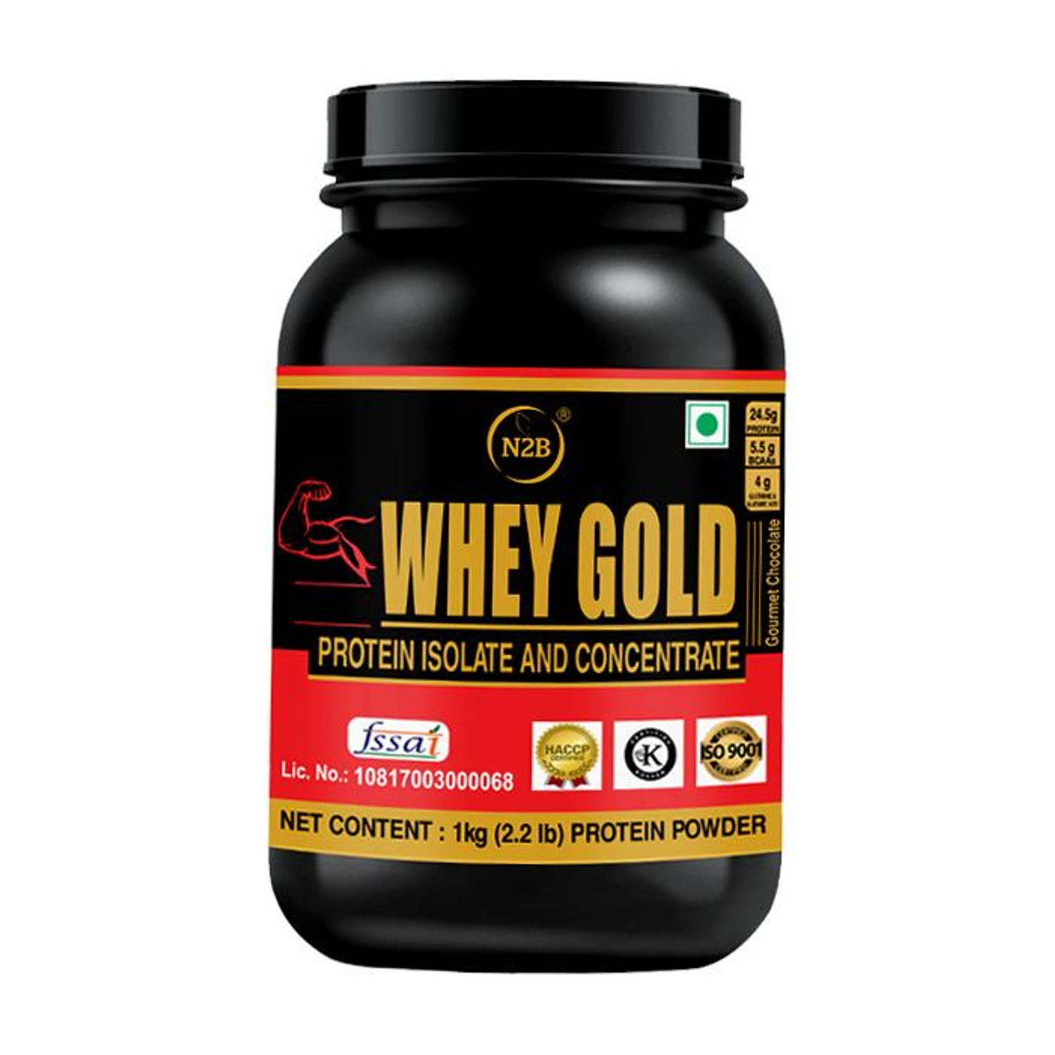 N2B Nutrition Whey Gold Whey Protein Isolate - Image 1