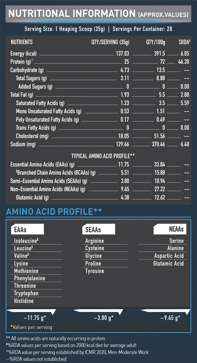 Image of MUSCLEBLAZE 100% Whey Protein, Ultra Premium Whey Blend Whey Protein (1 kg, Vanilla)