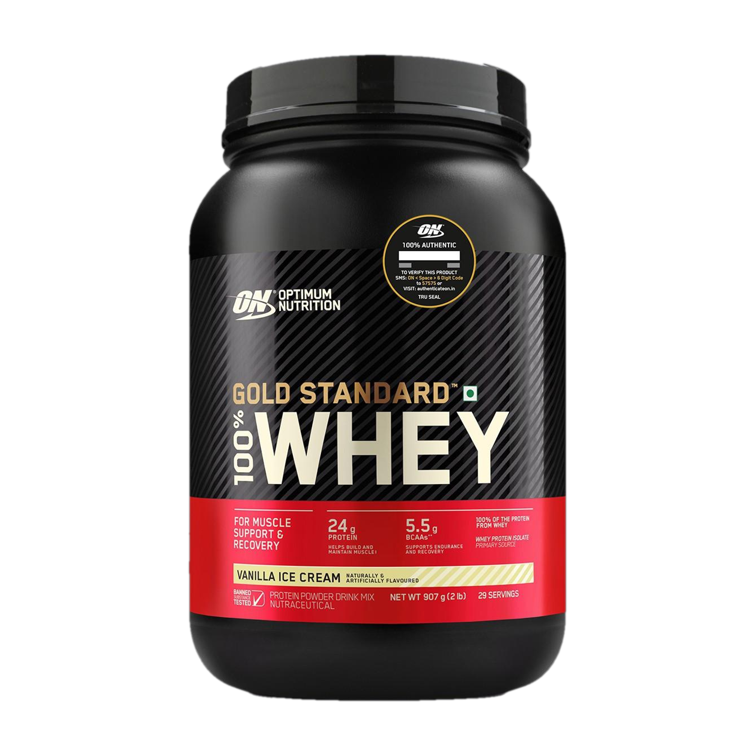 Optimum Nutrition (ON) Gold Standard 100% Whey Protein