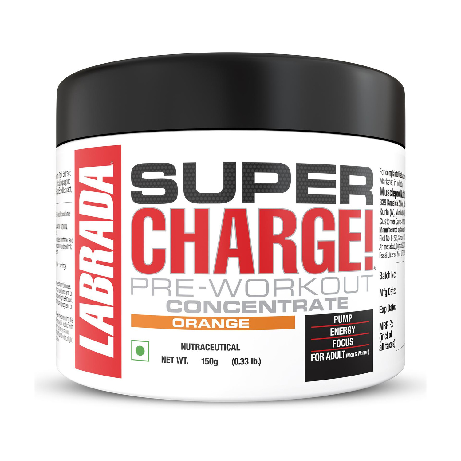 Image of Bigflex Nuke Pre-Workout Supplement Creatine (400 g, Strawberry Kiwi)