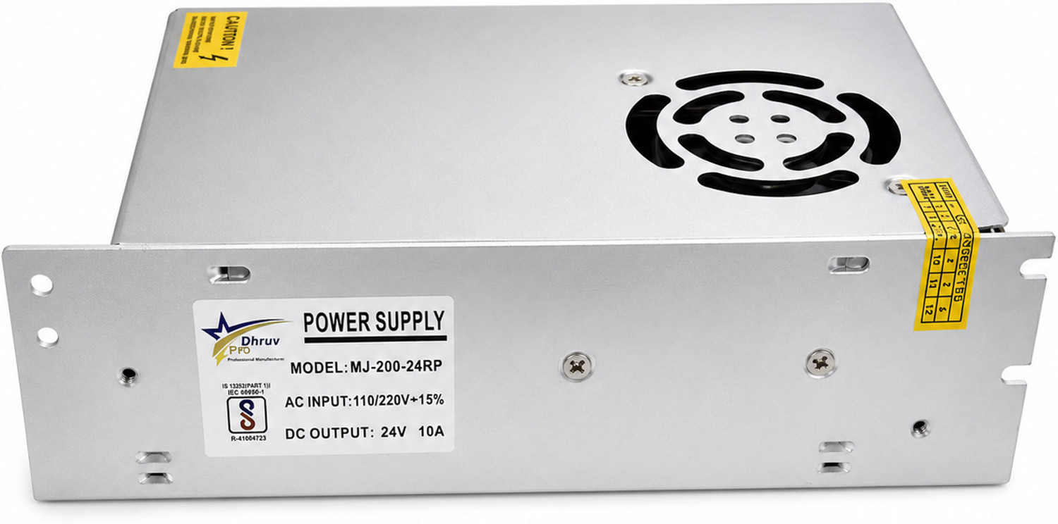 DHRUV-PRO 24V 10A DC Power Supply - Image 1