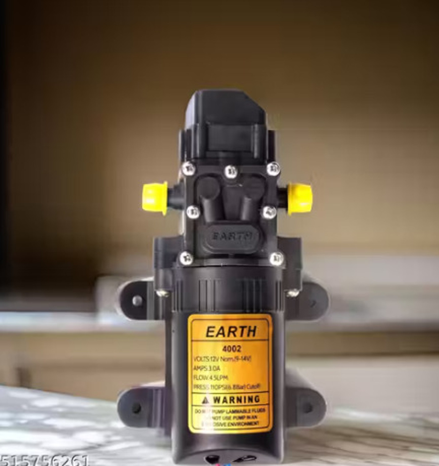 Image of Goodsbazaar Agriculture Battery Sprayer Double Motor Pump + 12v Charger + Hose Pipe + Clips Pump Attachment Clamp