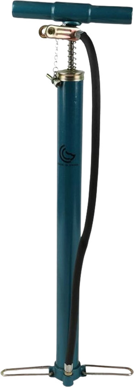 Image of Koel Heavy Air Pump for Bicycle Steel Cycle air Pump Bicycle, Football Pump Bicycle, Ball, Handball Pump, Float, Inflatable Furniture, Motorcycle, Car, Balloon Pump (Silver)