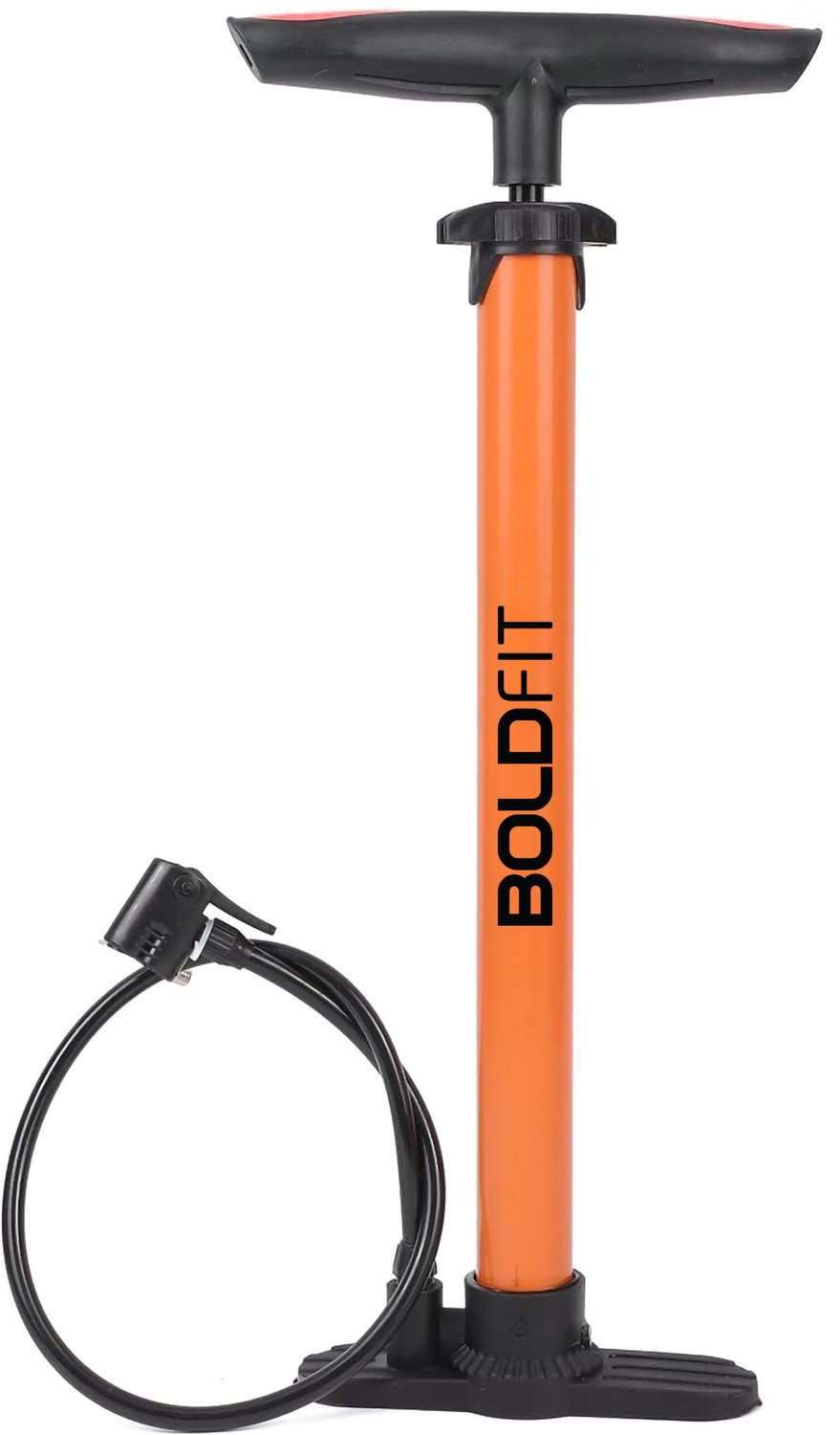 Image of Koel Heavy Air Pump for Bicycle Steel Cycle air Pump Bicycle, Football Pump Bicycle, Ball, Handball Pump, Float, Inflatable Furniture, Motorcycle, Car, Balloon Pump (Silver)