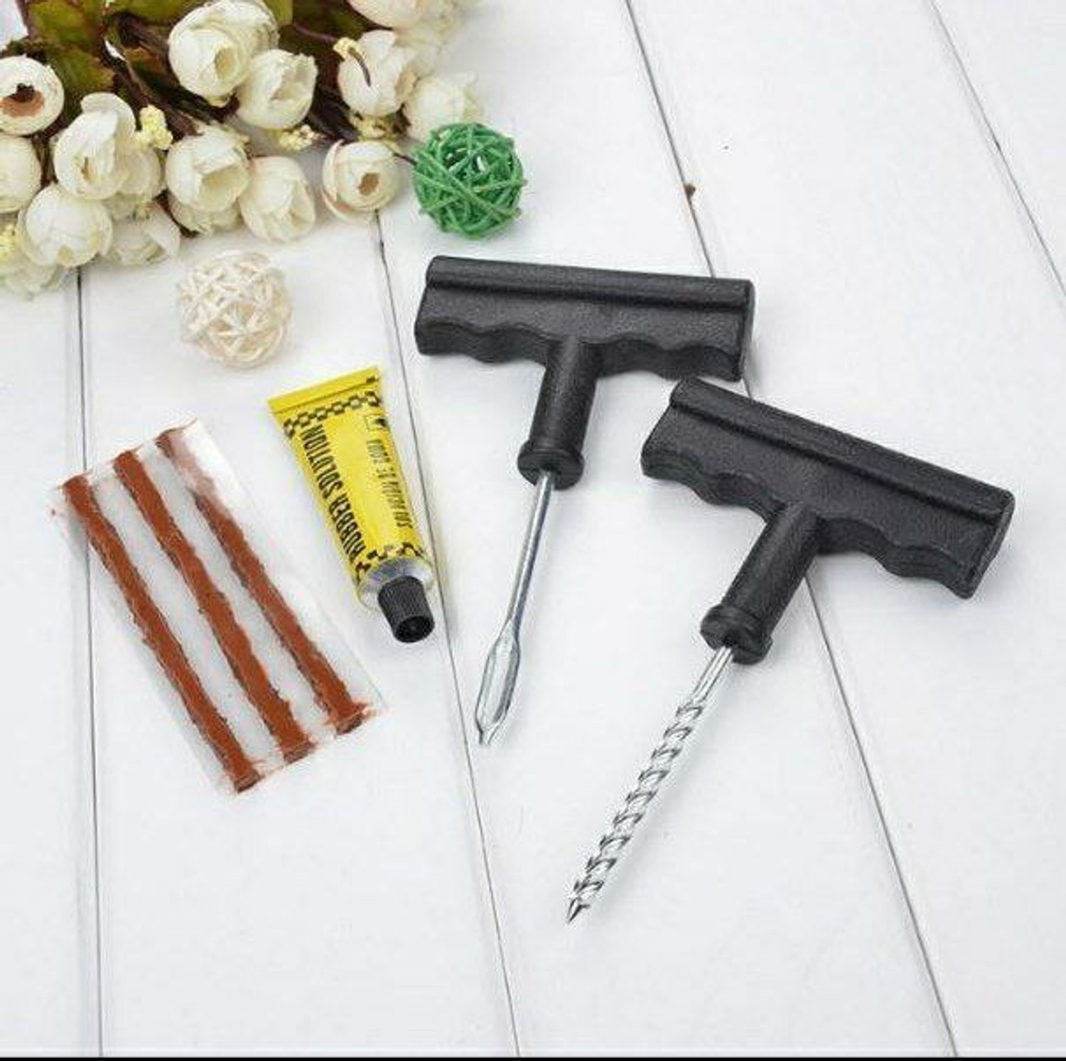Image of FKOK strip3 Tubeless Tyre Puncture Repair Kit