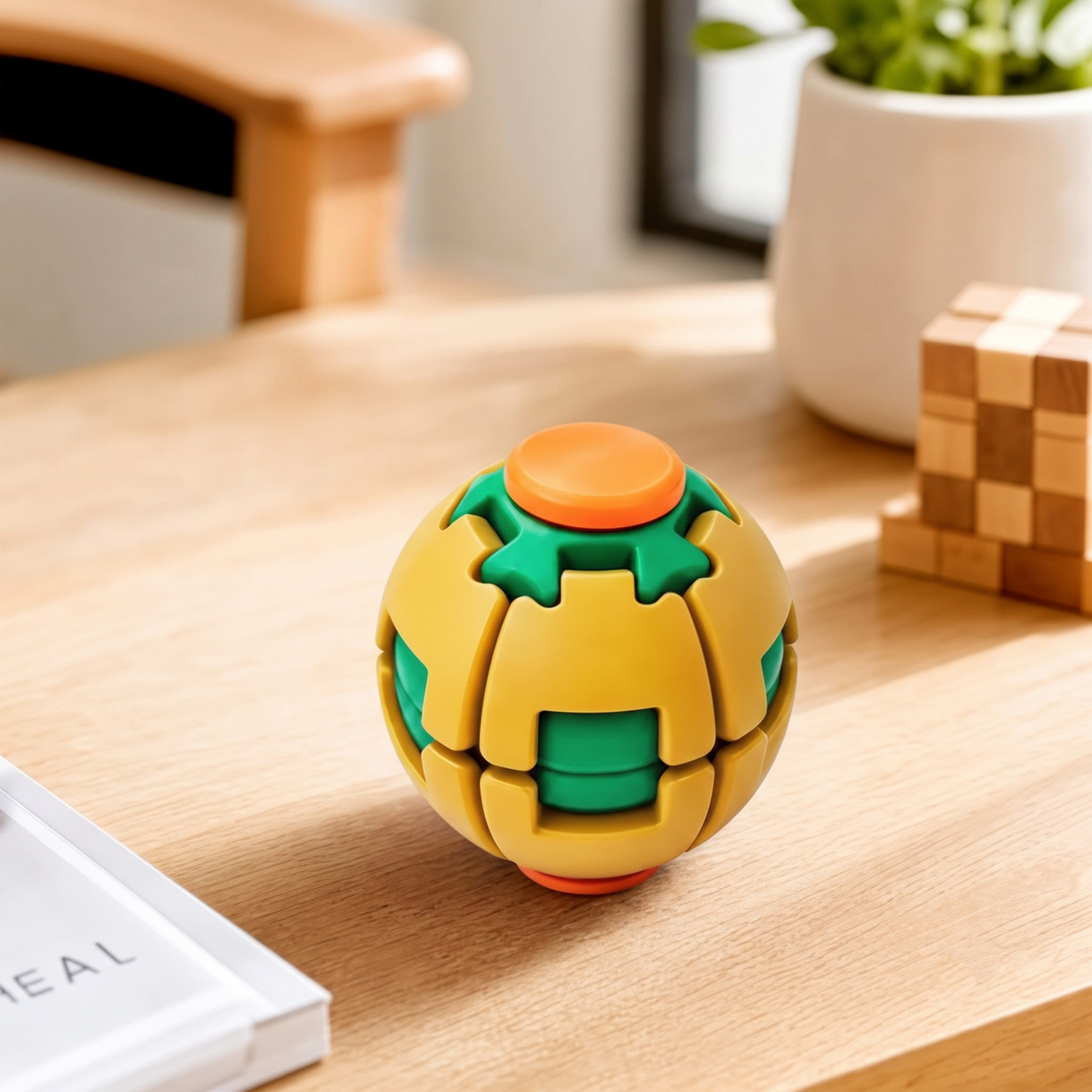 Image of manish 2x2 Stickerless Magic Speed Cube for Kids & Adults (1 Pieces)