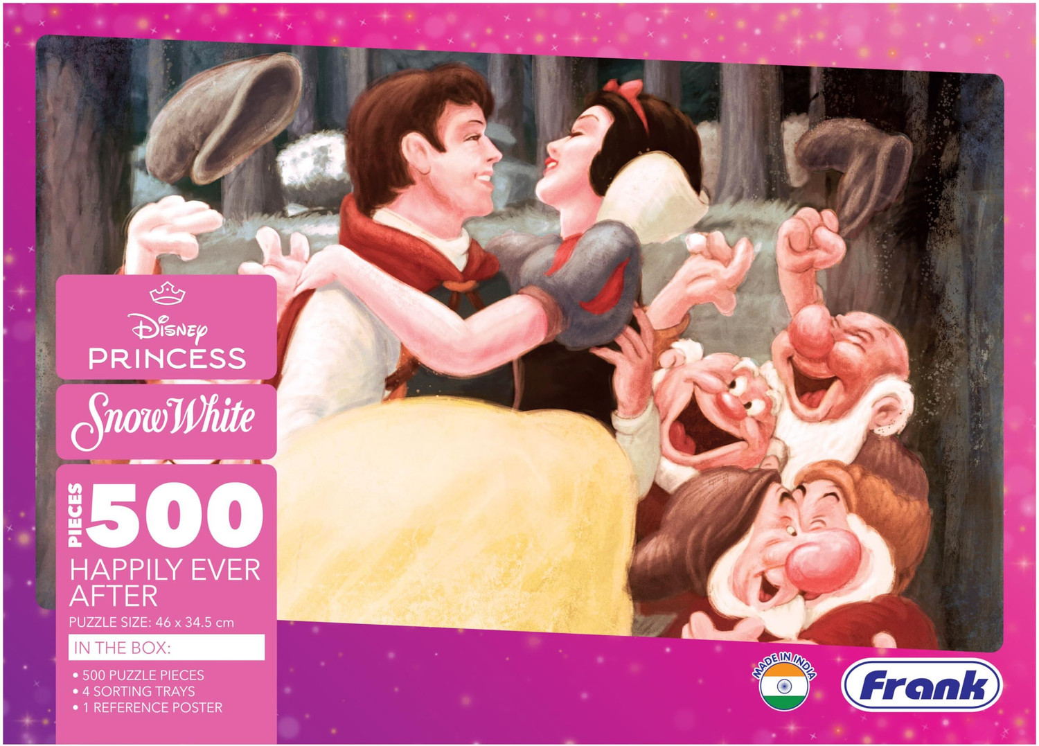 Image of Frank Snow White Happily Ever After Jigsaw Puzzles for Adults and Kids(500 Pieces) (500 Pieces)