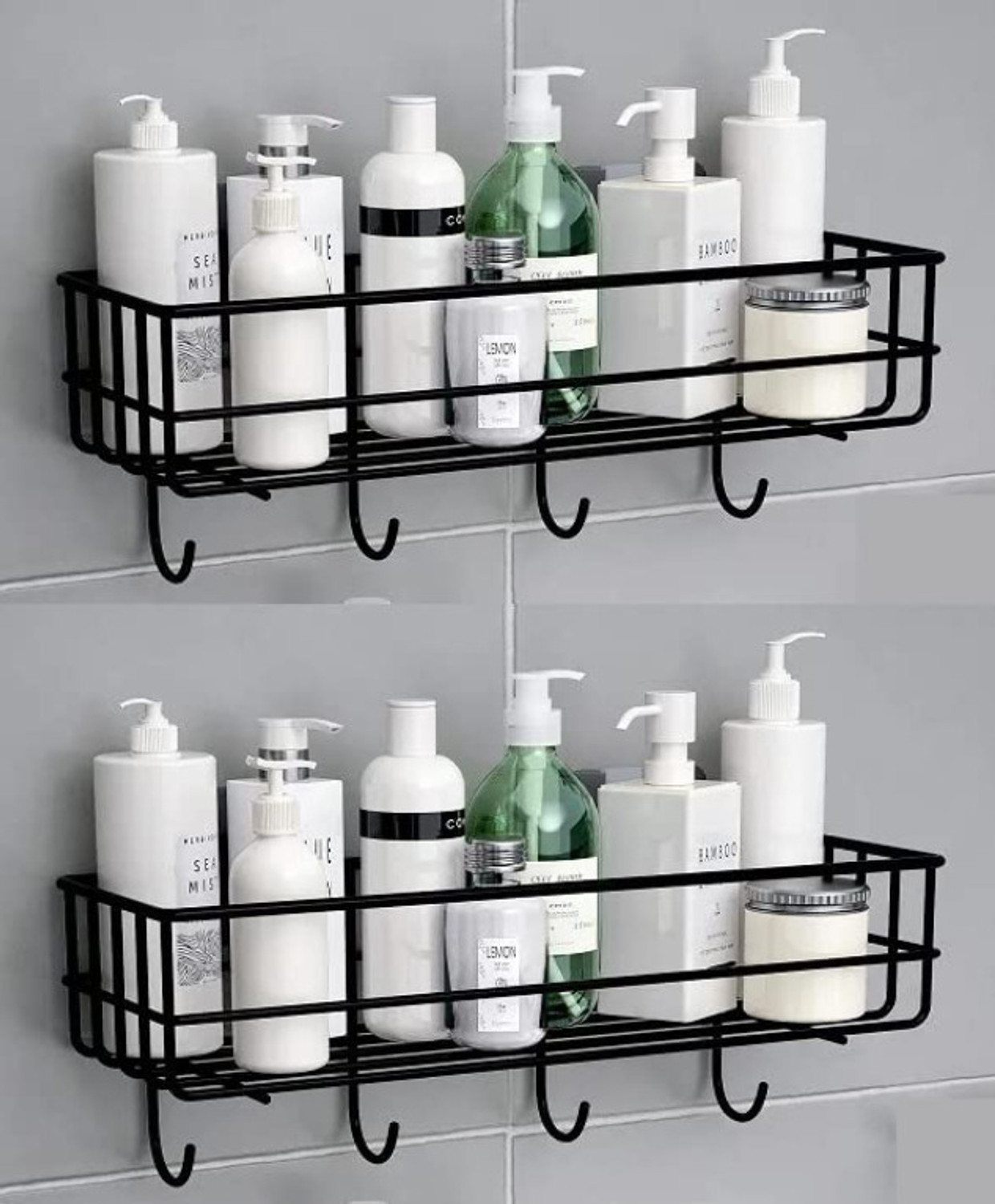 Image of ONLINECRAFTS Wooden Wall Shelf (Number of Shelves - 1, Clear, White)