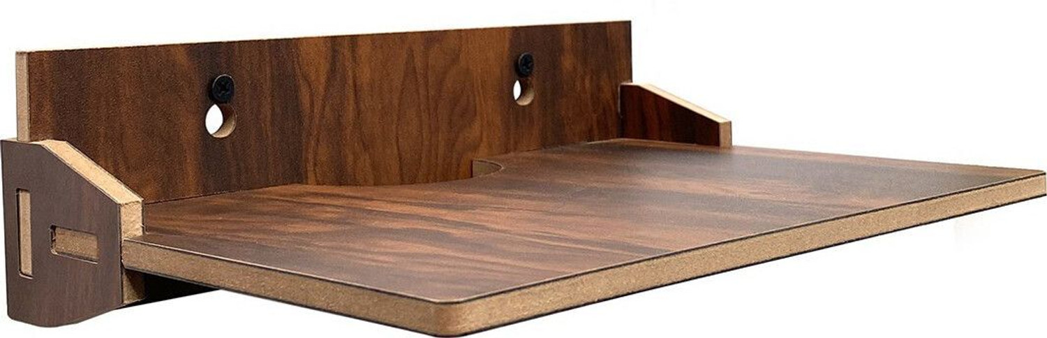 Image of Dime Store Set Top Box Stand, Wifi Router Holder And Stand Shelves For Living Room MDF (Medium Density Fiber) Wall Shelf (Number of Shelves - 1, White)
