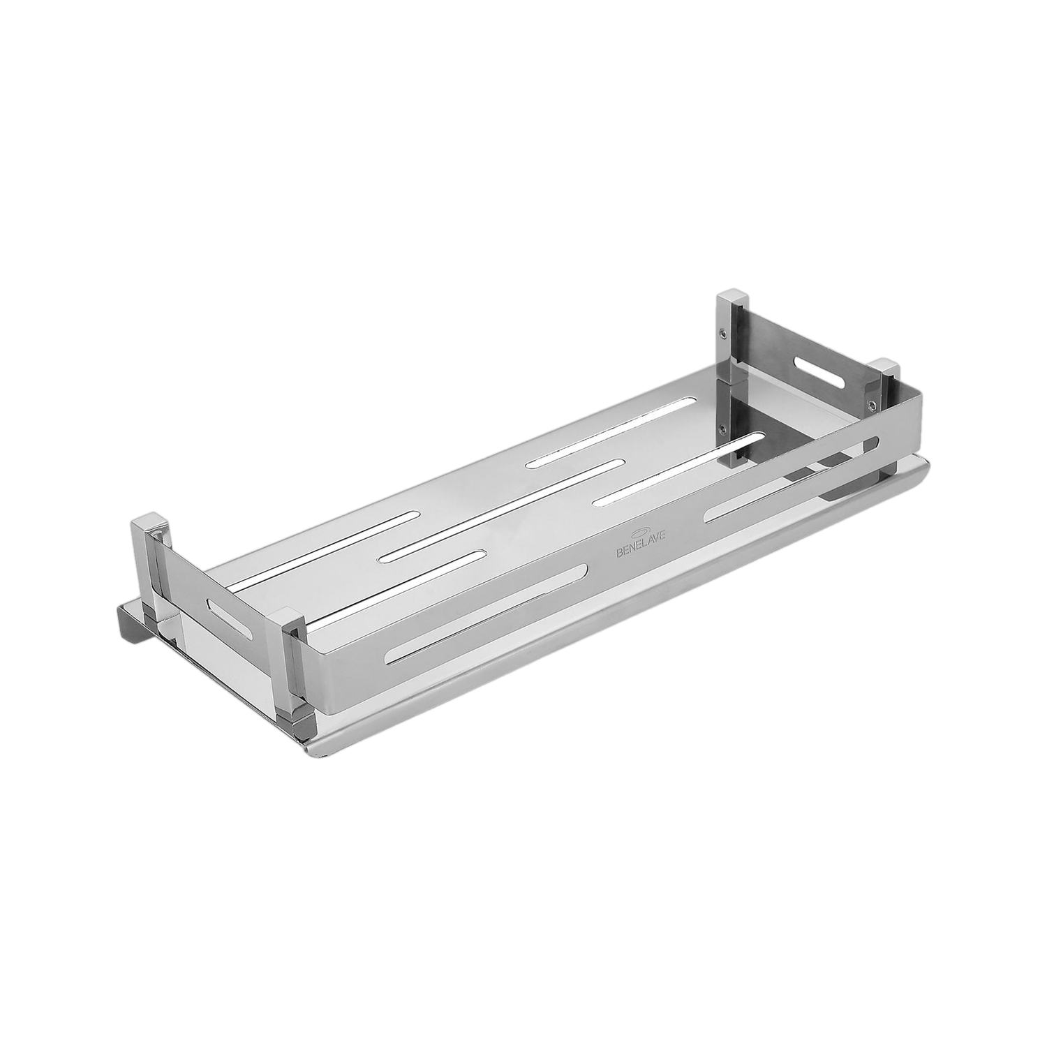 Image of URBAN CHOICE Polypropylene Wall Shelf (Number of Shelves - 3, Beige)