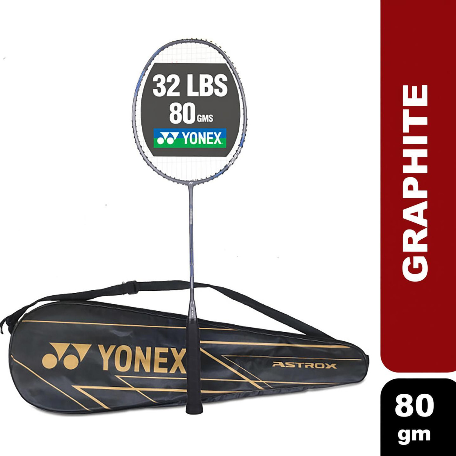 YONEX Astrox Attack 9 Grey Badminton Racquet - Image 1