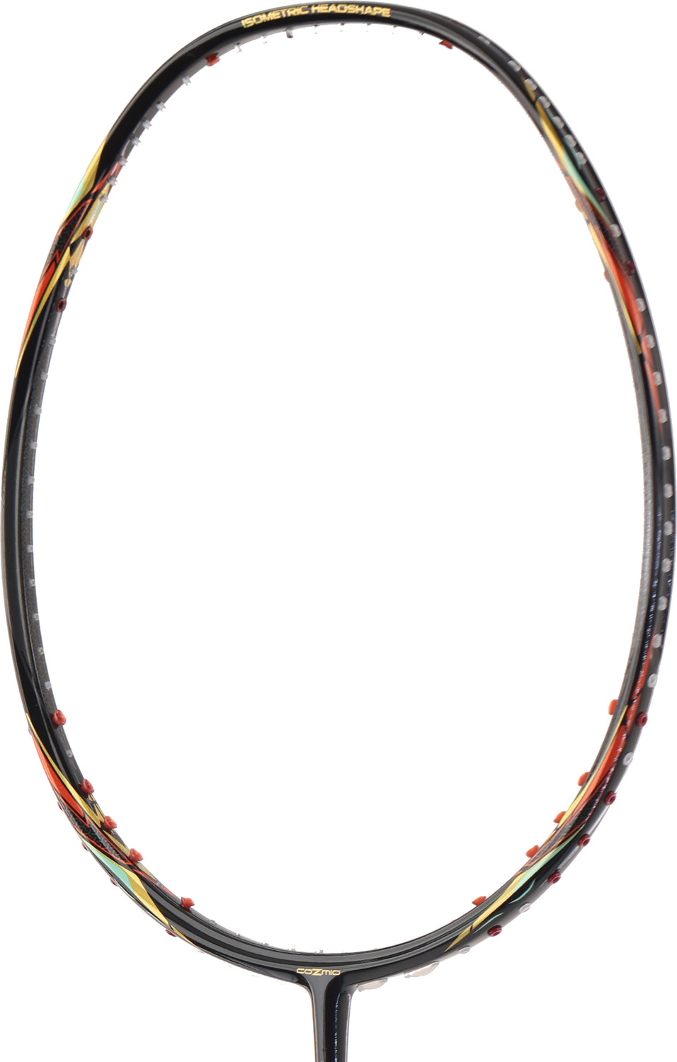 Image of COZMIO RAPTOR-3D Black Unstrung Badminton Racquet (Pack of: 1, 82 g)