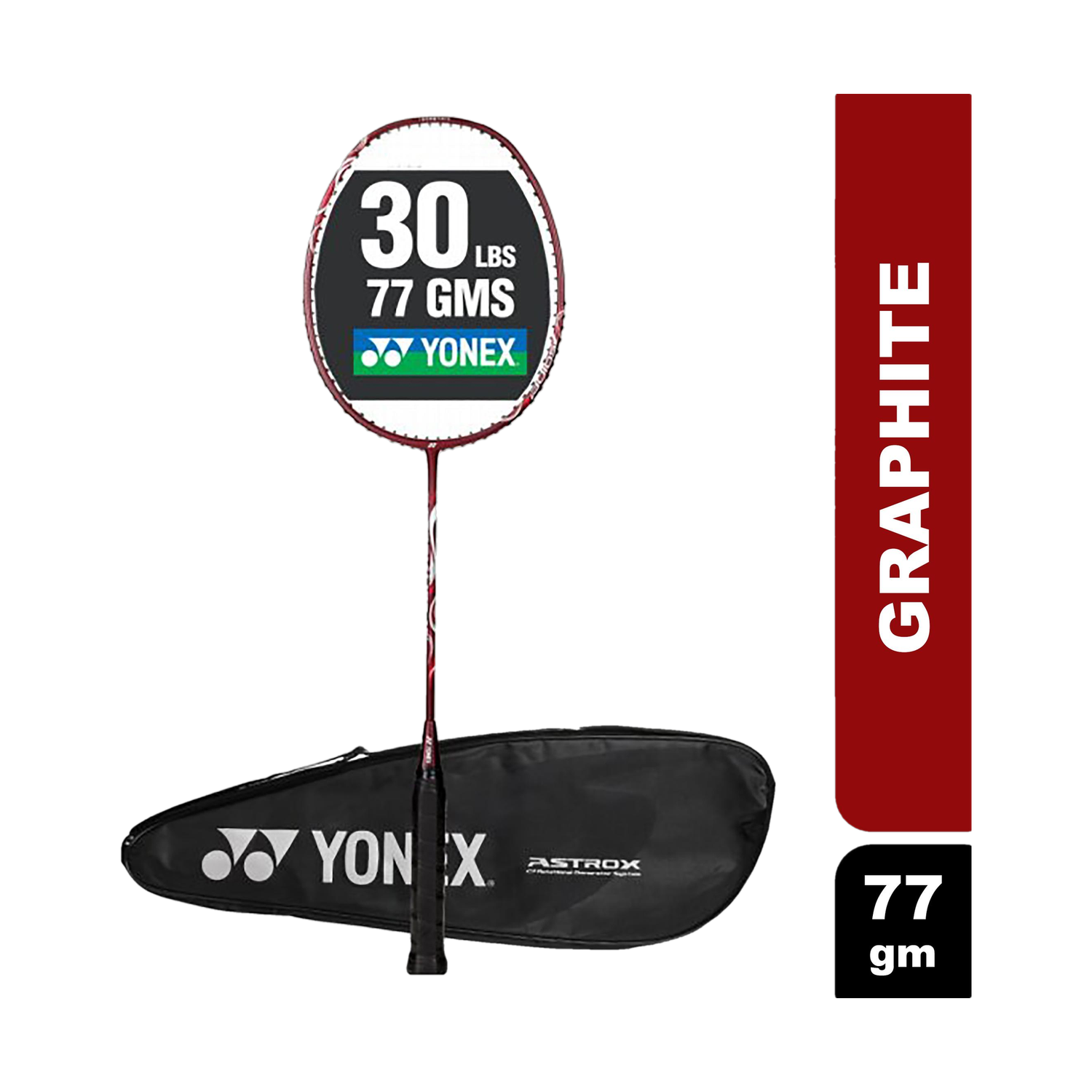 Image of COZMIO RAPTOR-3D Black Unstrung Badminton Racquet (Pack of: 1, 82 g)
