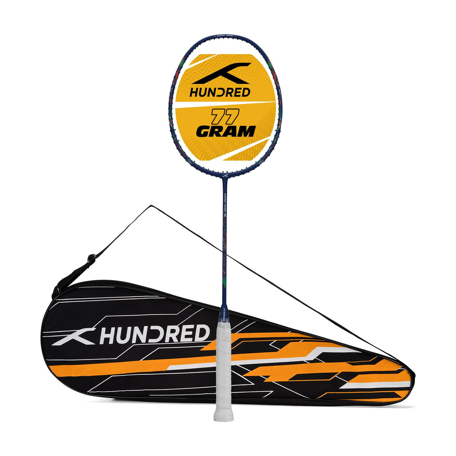 Hundred Energy Burst 18 Blue Badminton Racquet - Image 1