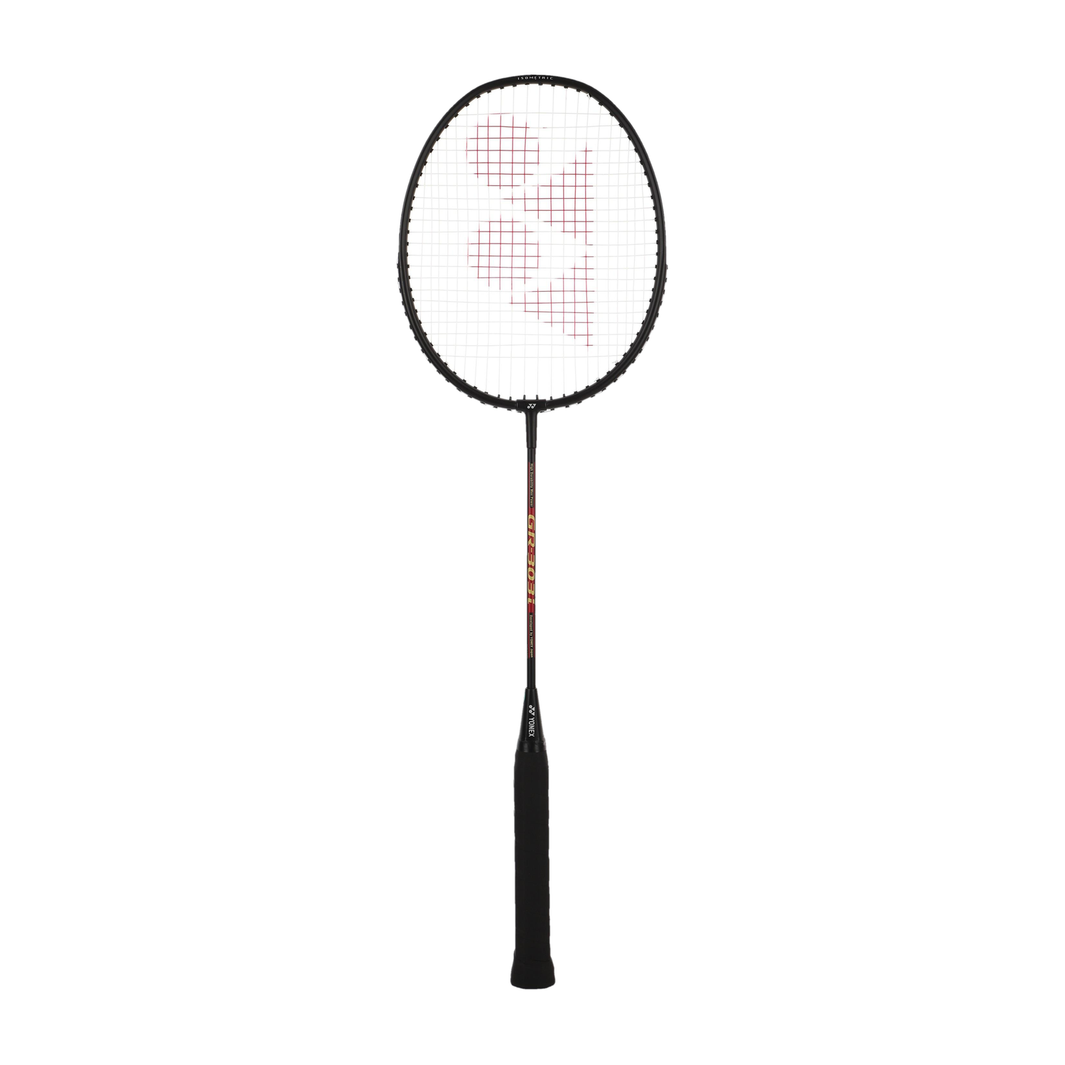 YONEX GR 303i Black, Red Strung Badminton Racquet - Image 6