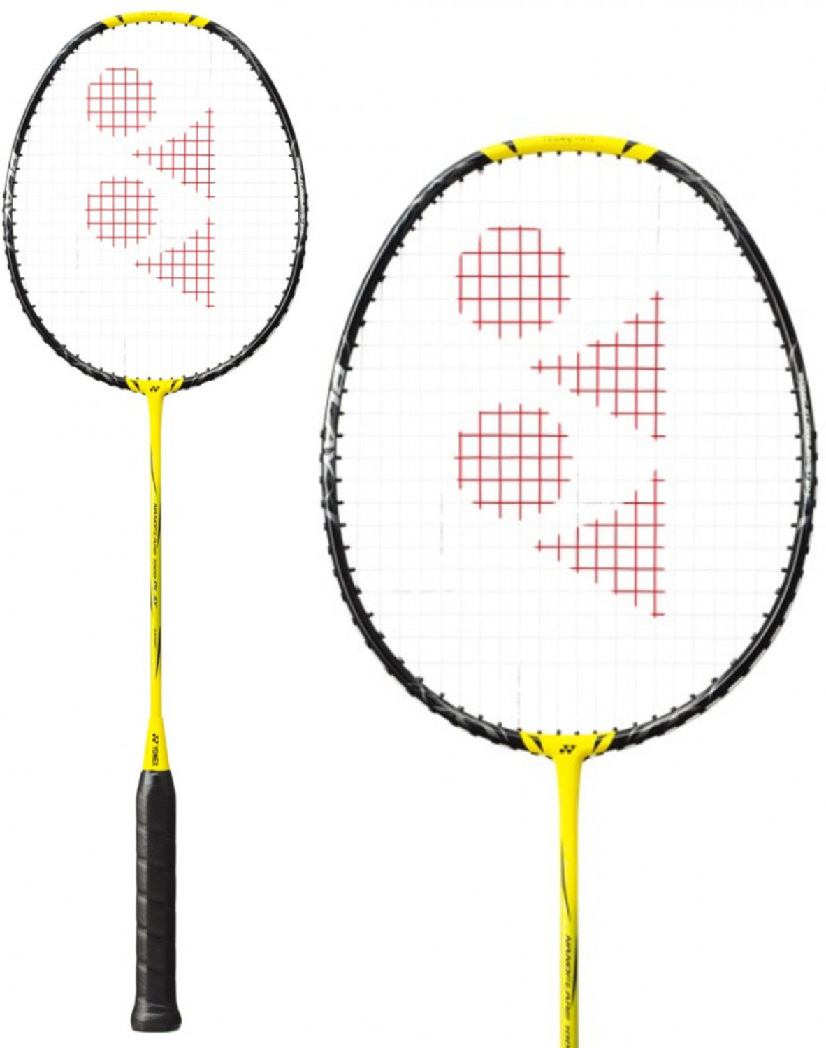 Image of YONEX NANOFLARE 1000 Play Badminton Racquet 4U 5G Lightning Yellow With Full Cover Black, Yellow Strung Badminton Racquet (Pack of: 1, 0.084 kg)