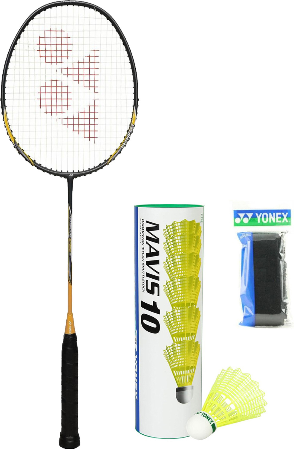Image of COZMIO RAPTOR-3D Black Unstrung Badminton Racquet (Pack of: 1, 82 g)