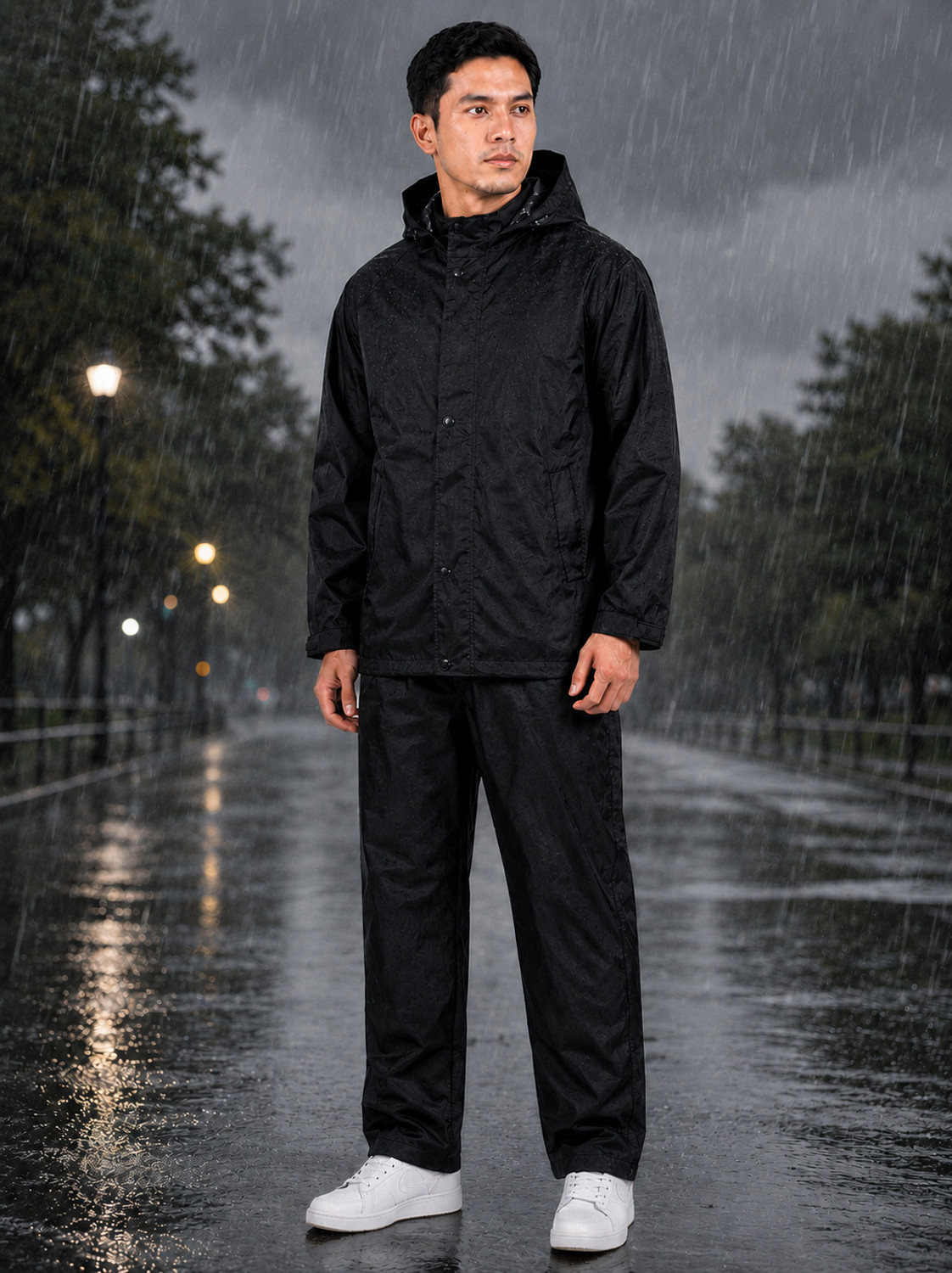 Image of VijayEnterprise Solid Men Raincoat