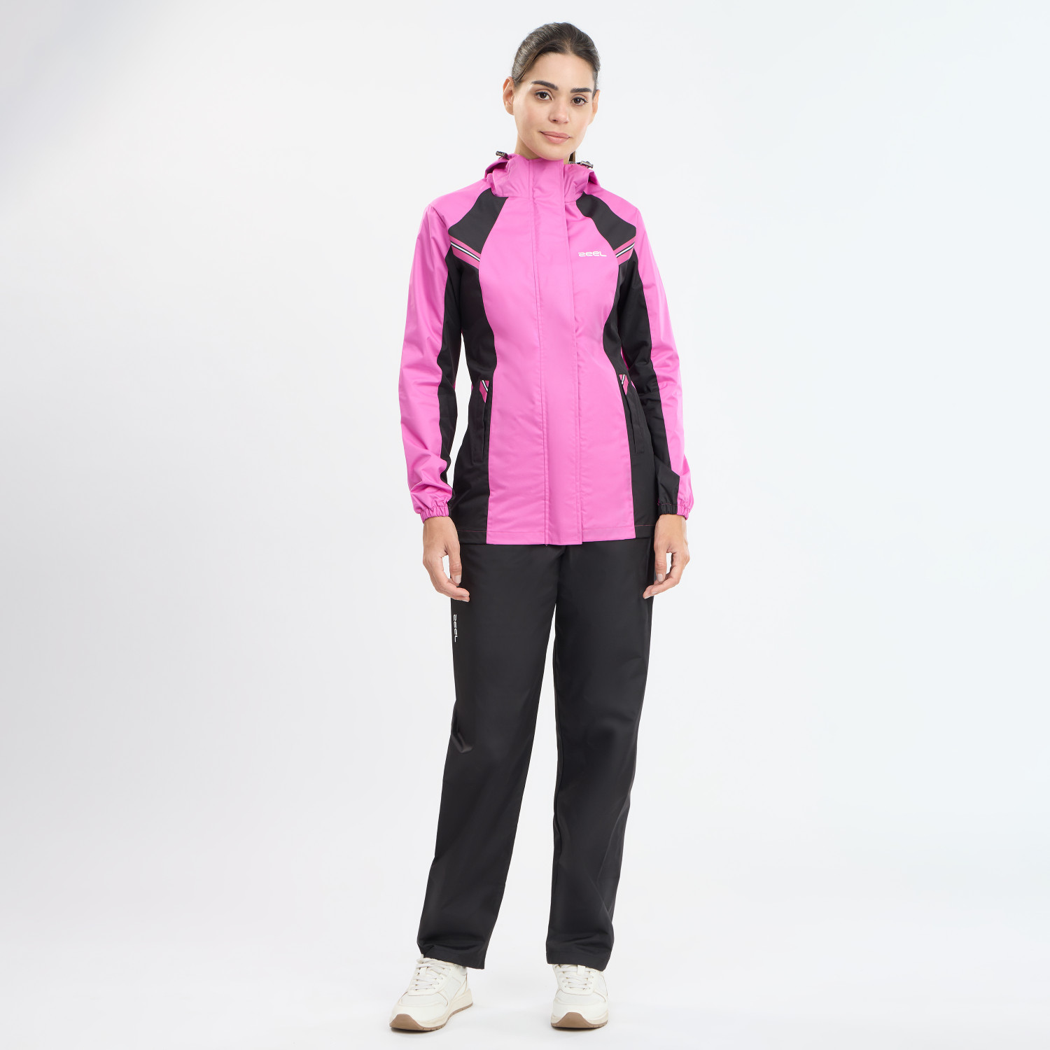 Image of The CLOWNFISH Solid Women Raincoat