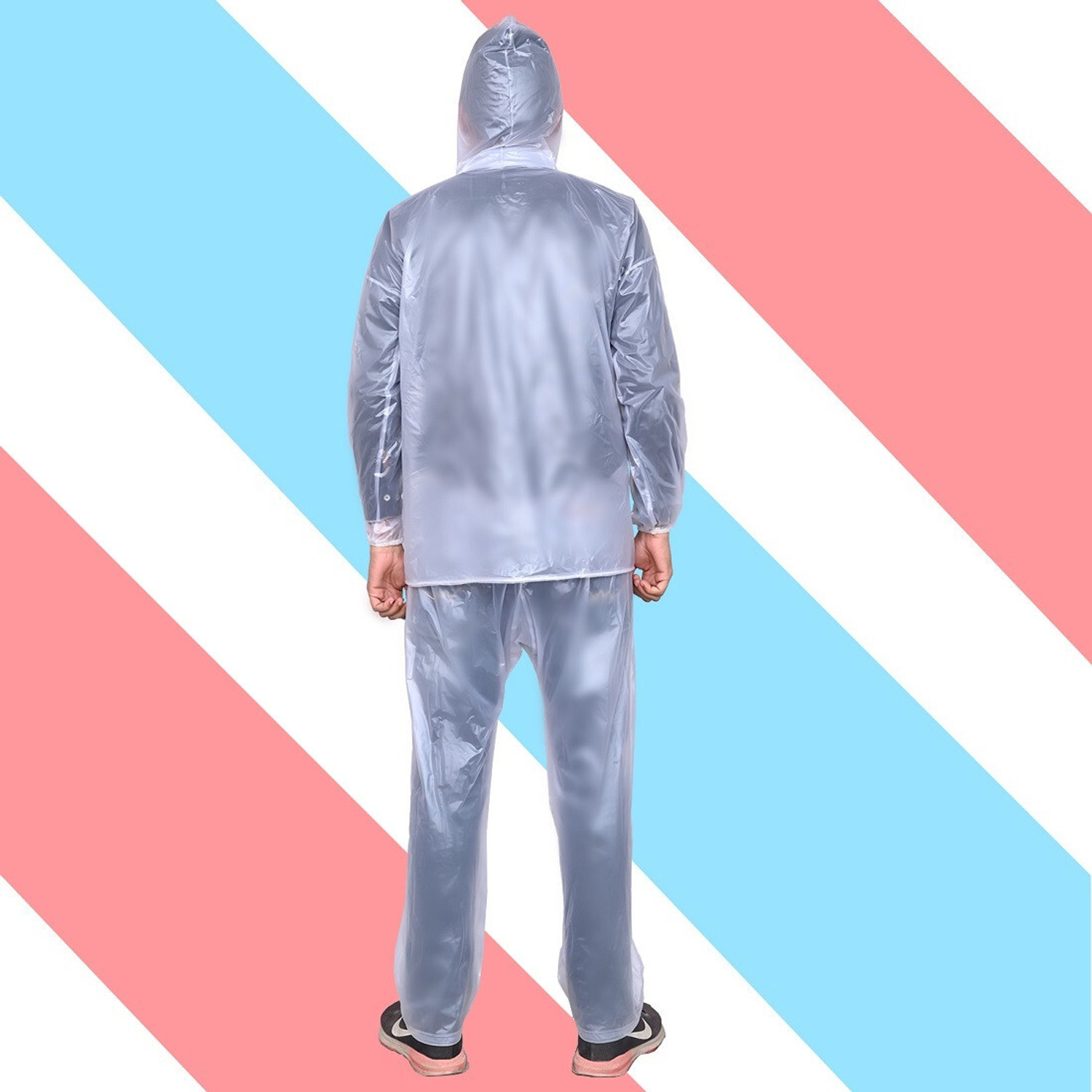 Image of ALLEXTREME Solid Men & Women Raincoat