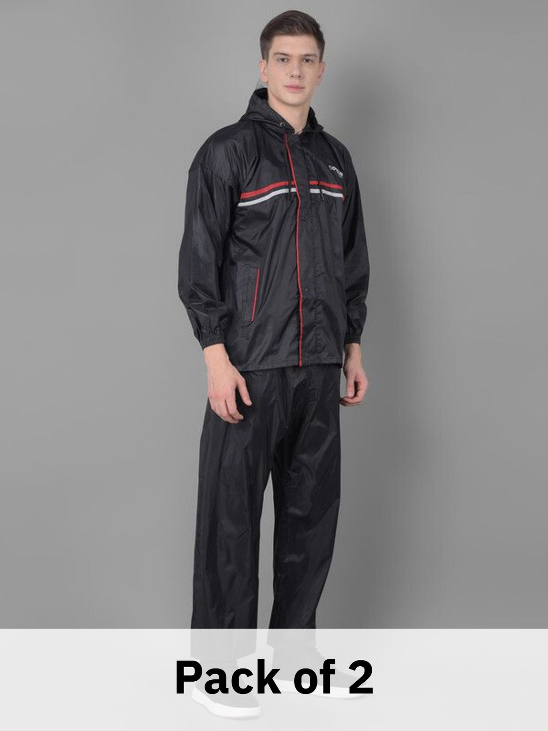 Image of CITIZEN Graphic Print Men Rain Suit