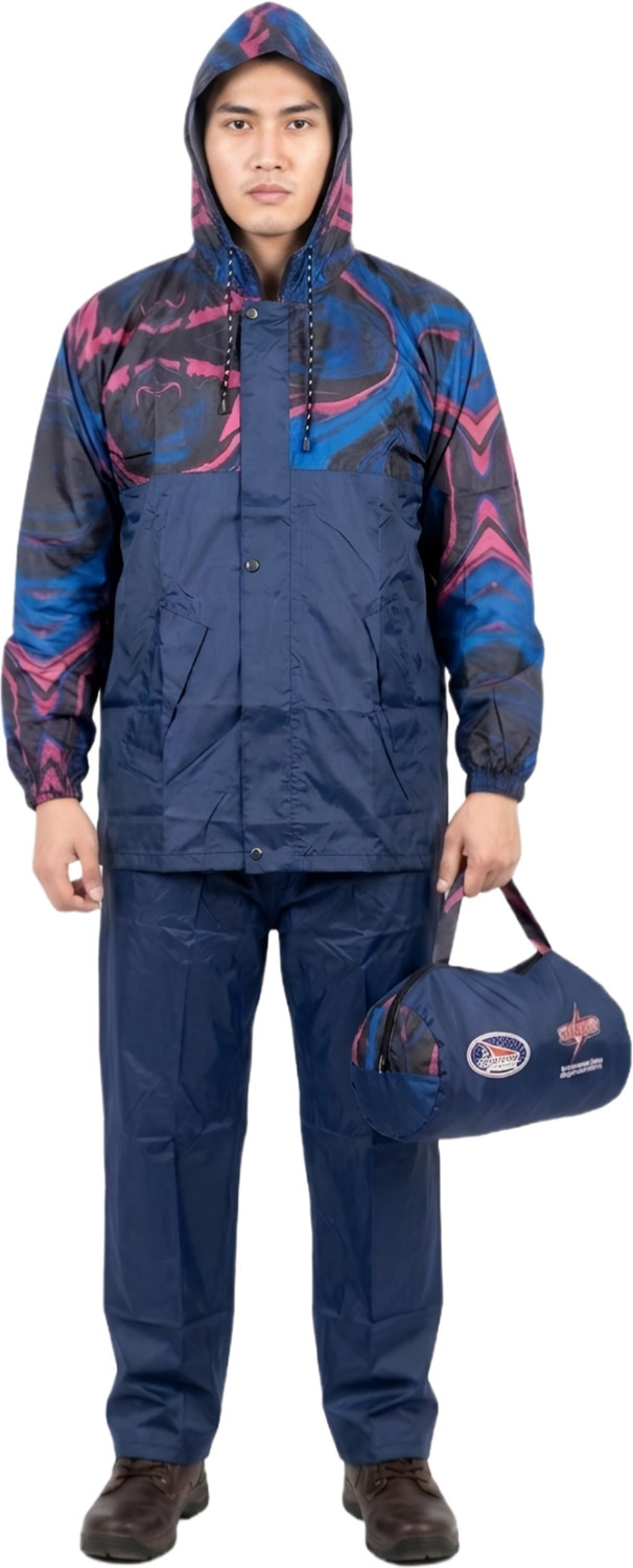 Image of NEW-18 Solid Unisex Rain Suit