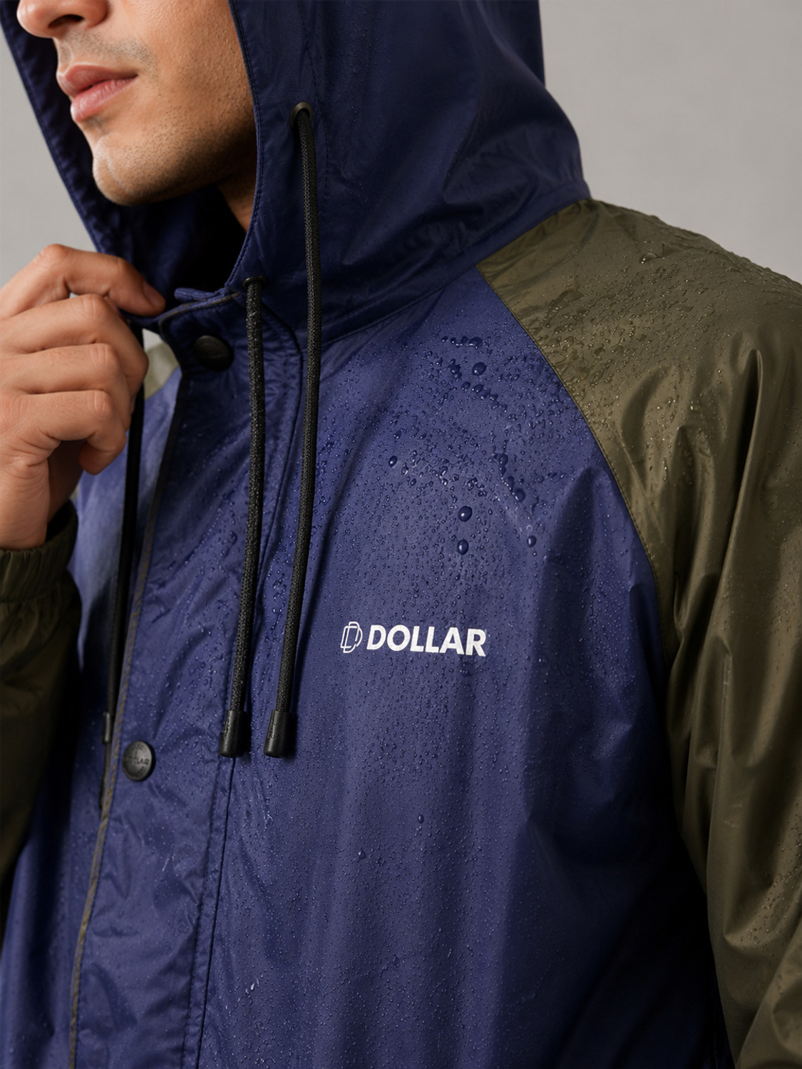 Image of Dollar Solid Men Rain Suit
