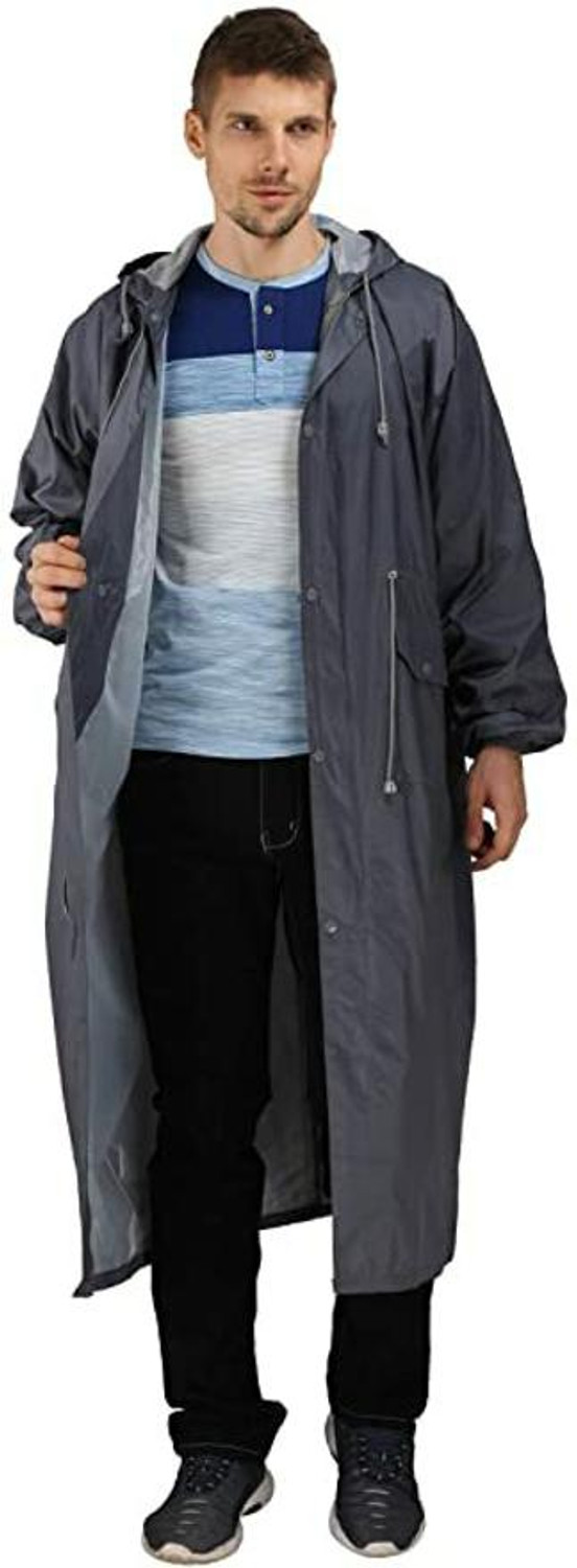 Image of The CLOWNFISH Solid Men Raincoat