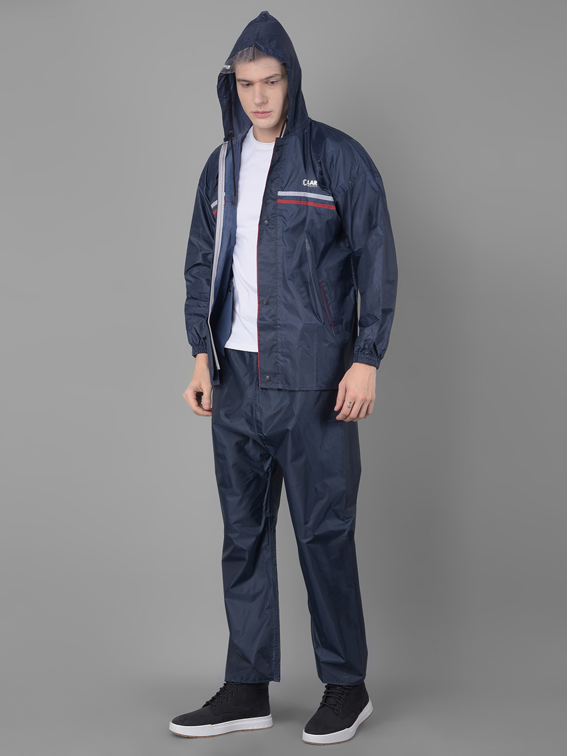 Image of Dollar Solid Men Rain Suit