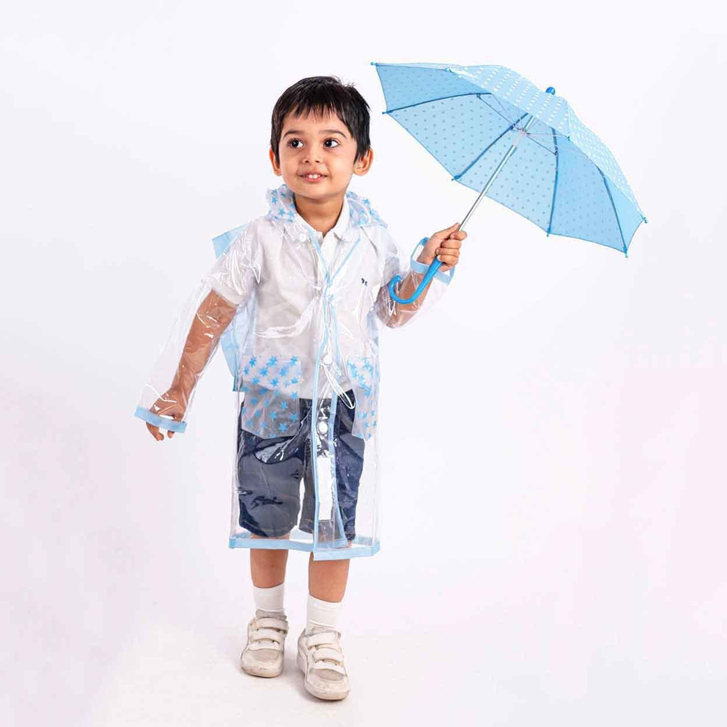 Image of SANCIA Solid Boys & Girls Raincoat